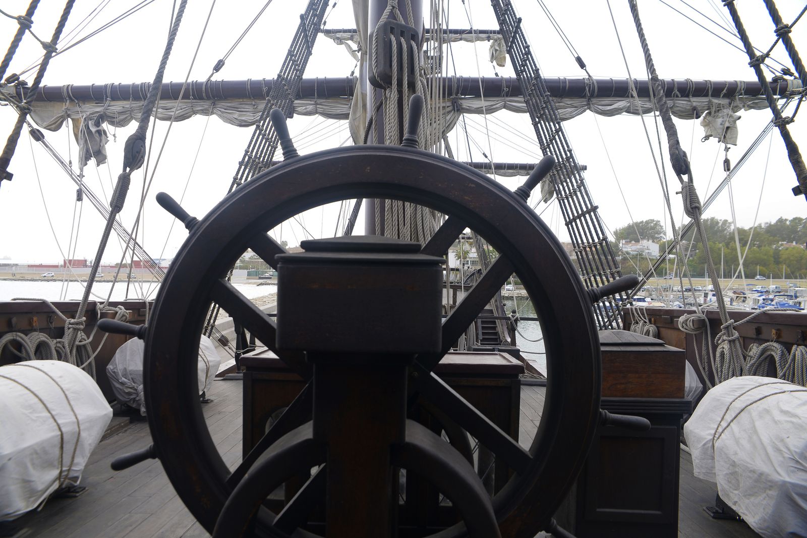 Escala del galeón Andalucía  en Algeciras