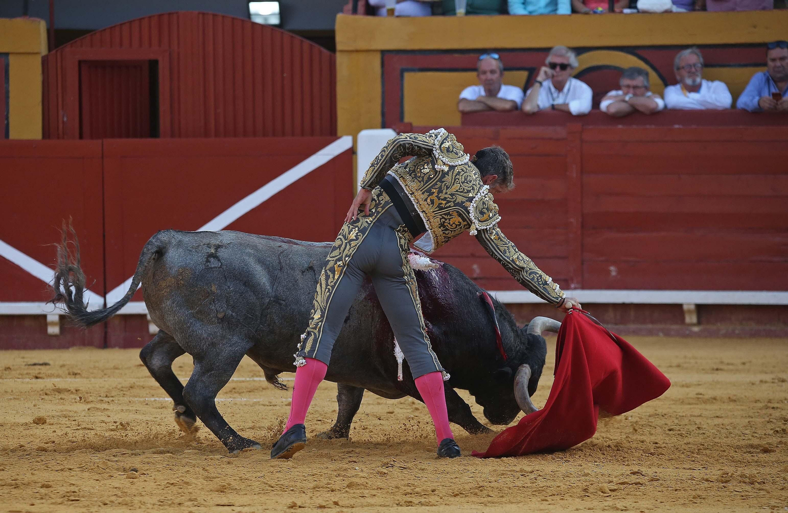 Fotos de la corrida del sábado de la Feria Taurina de Algeciras 2023: Antonio Ferrera, Manuel Escribano y Miguel Ángel Pacheco