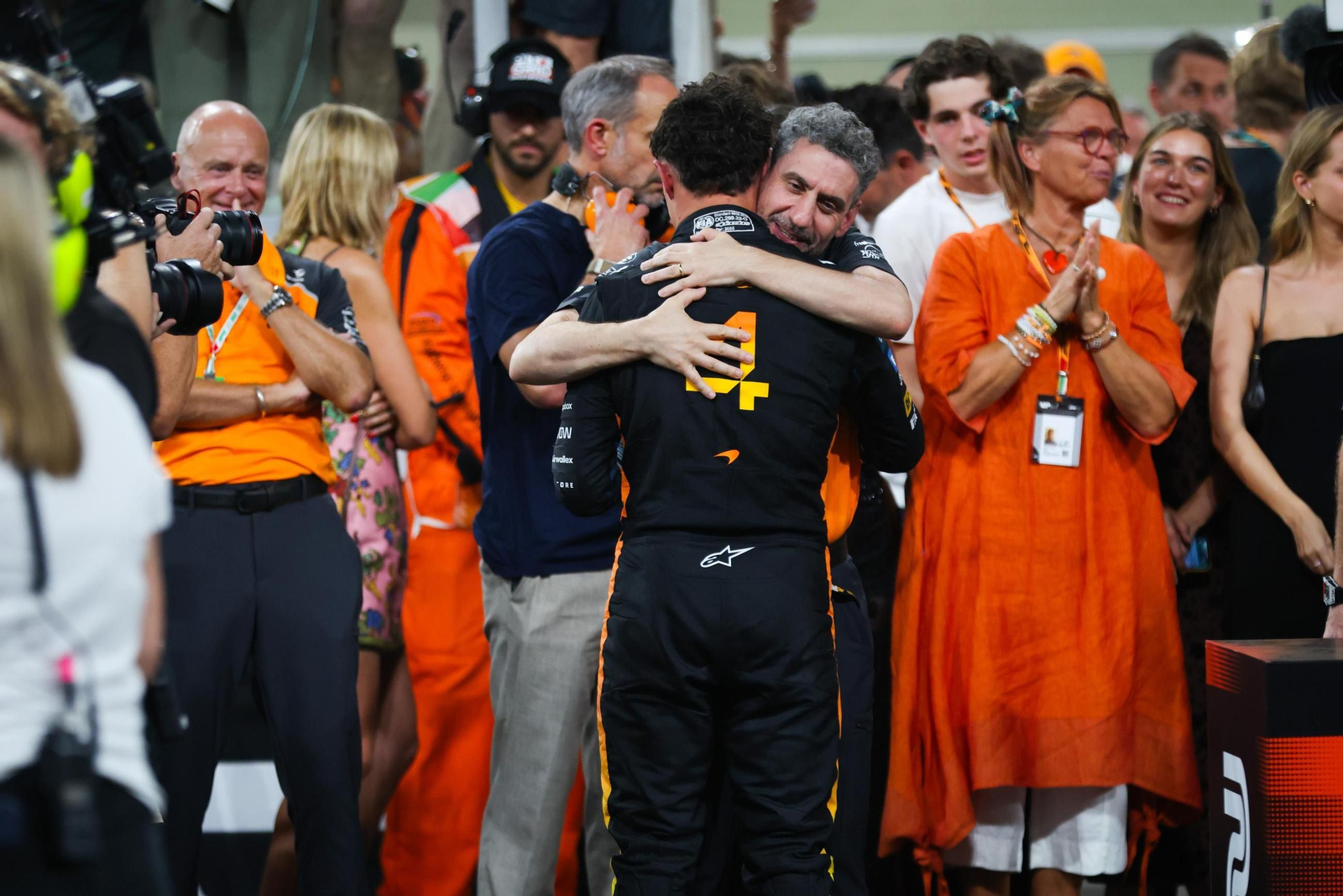 Las fotos del título mundial de Lando Norris en la Fórmula 1