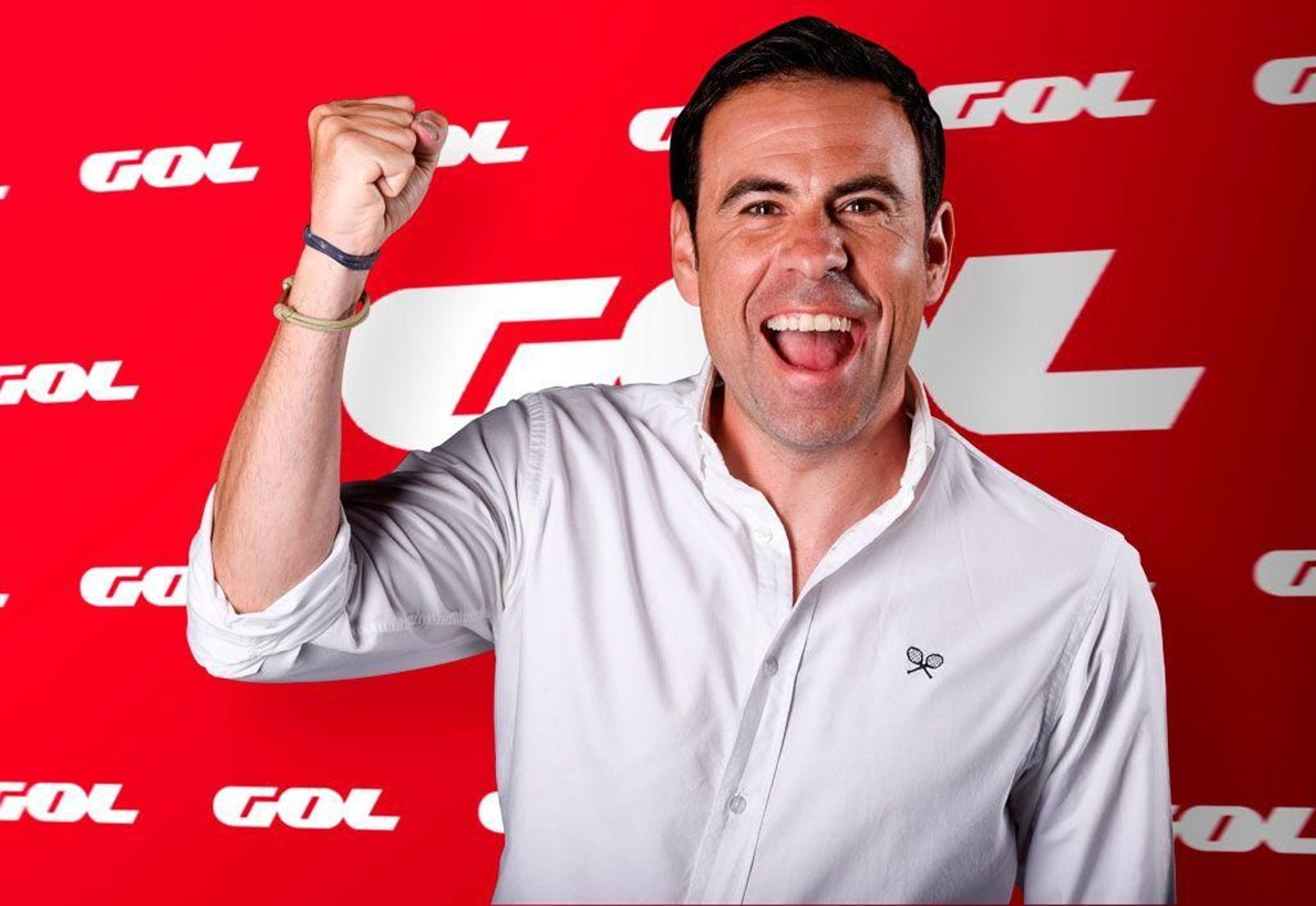 Felipe del Campo en su etapa de conductor de 'Directo Gol'