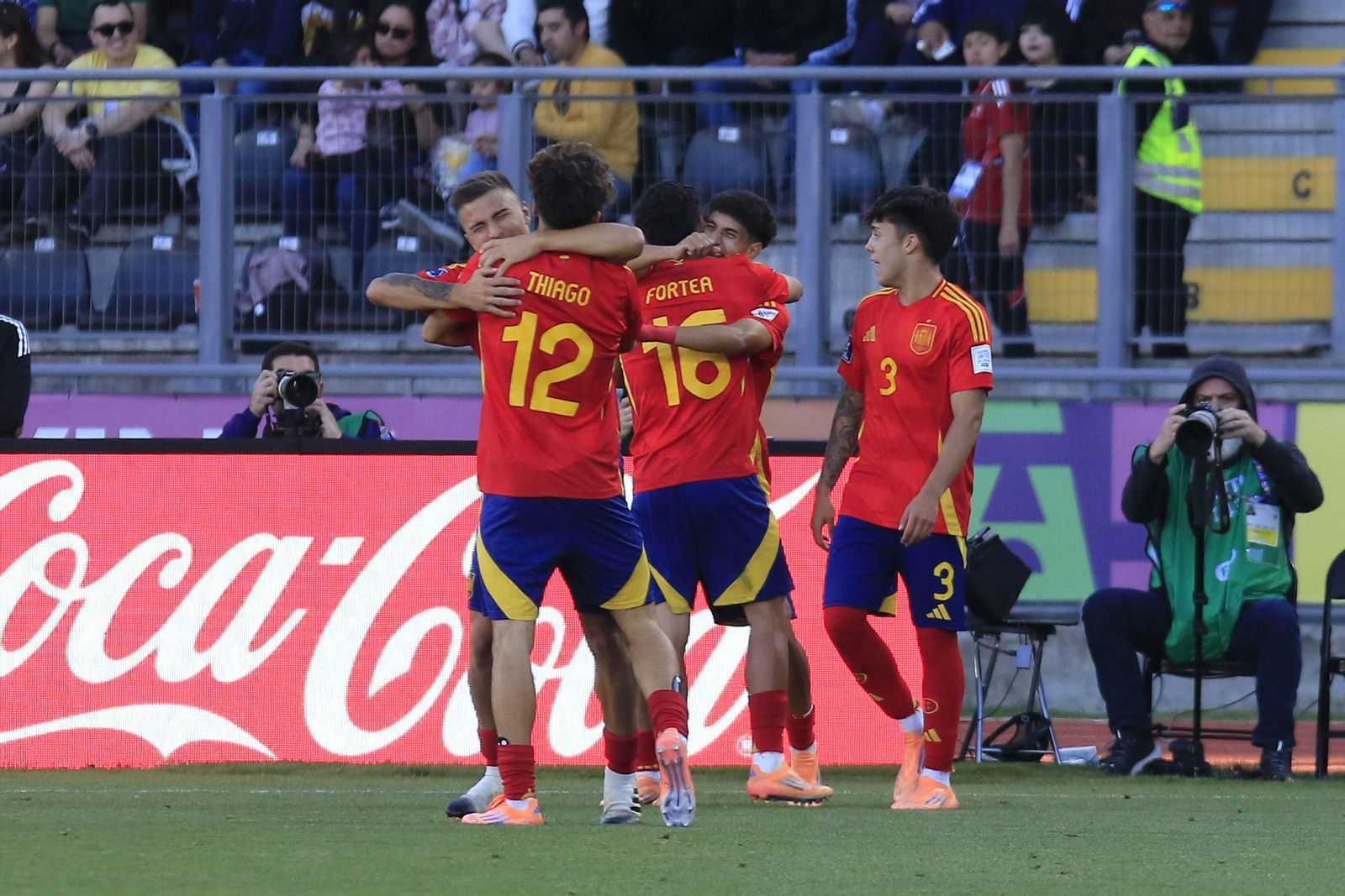 Las fotos del España-Colombia sub 20