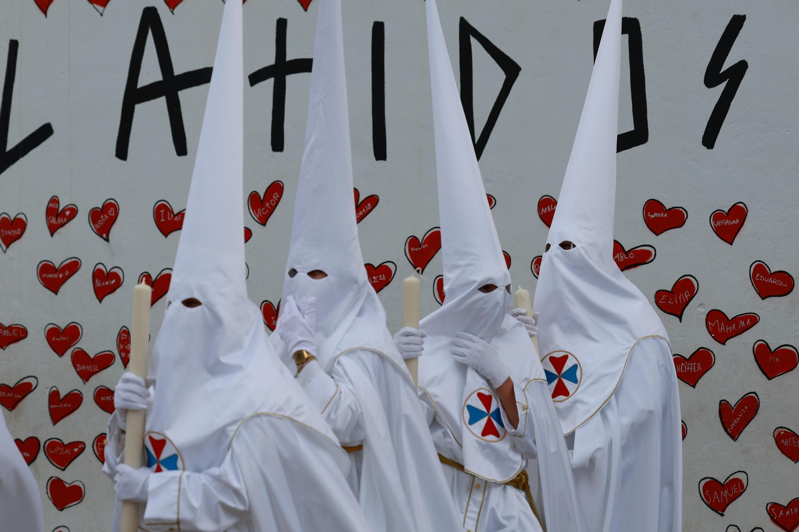 El Cautivo, en su procesión del Lunes Santo en Málaga, en fotos