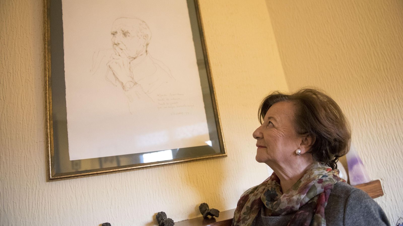 Yolanda Corrochano, durante la entrevista