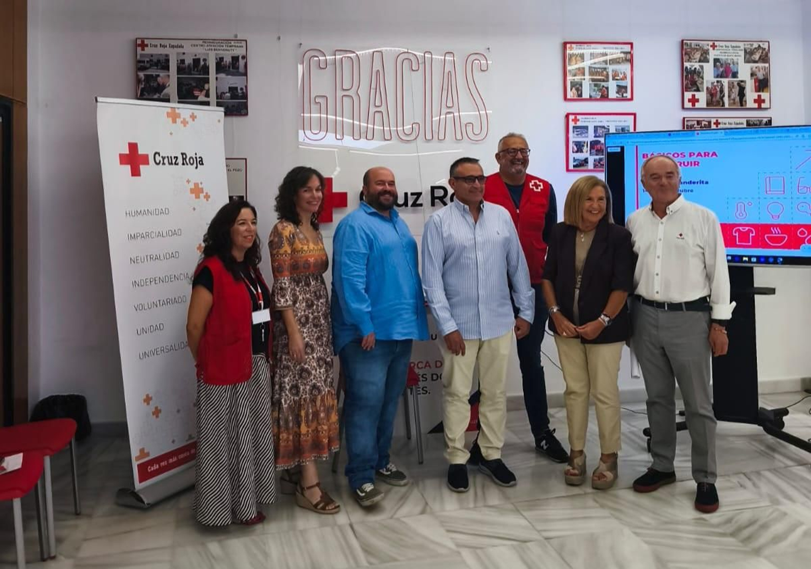 Una imagen de las actividades desarrolladas en el Día de la Banderita.