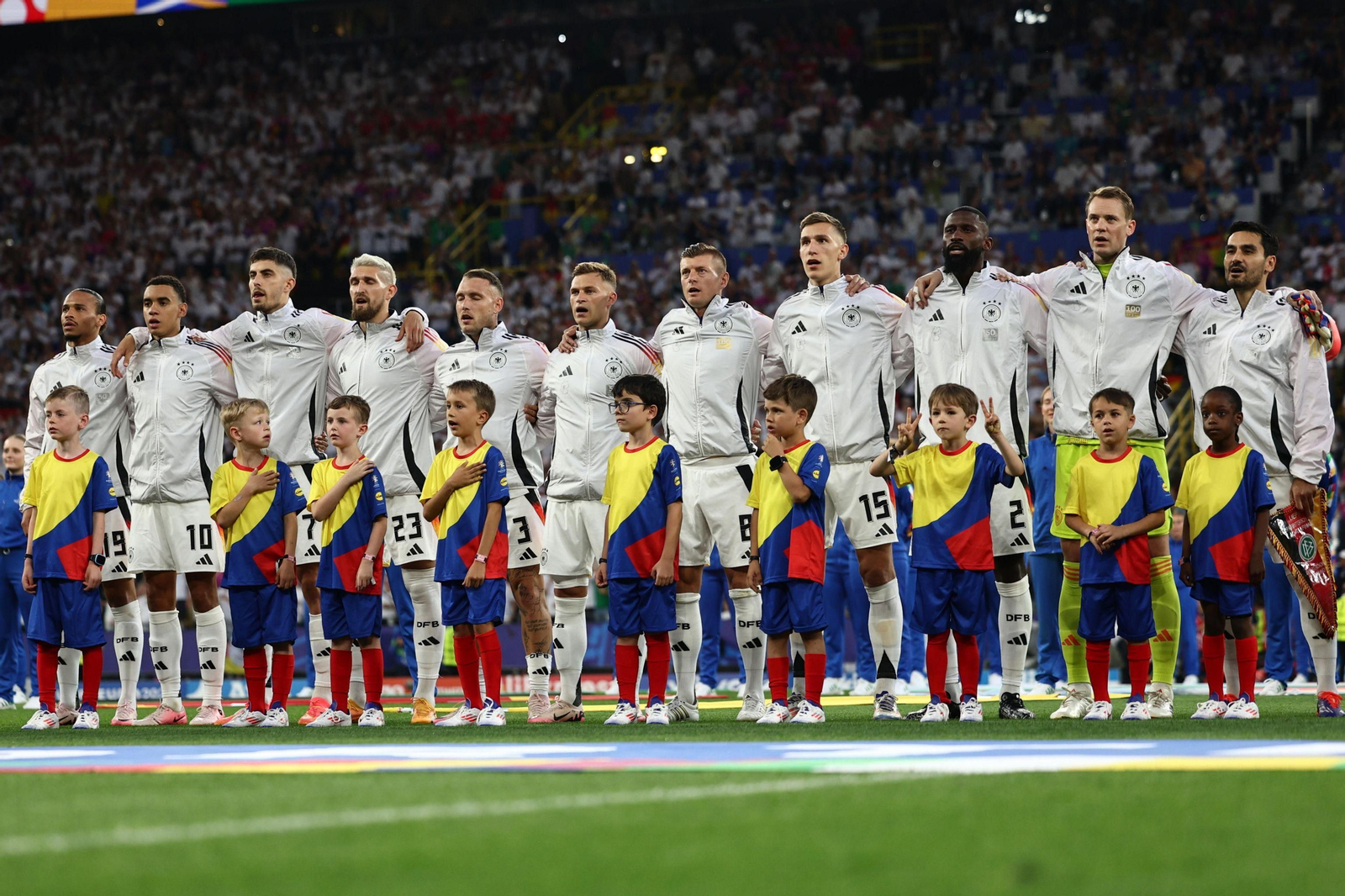 Las mejores fotos del Alemania - Dinamarca