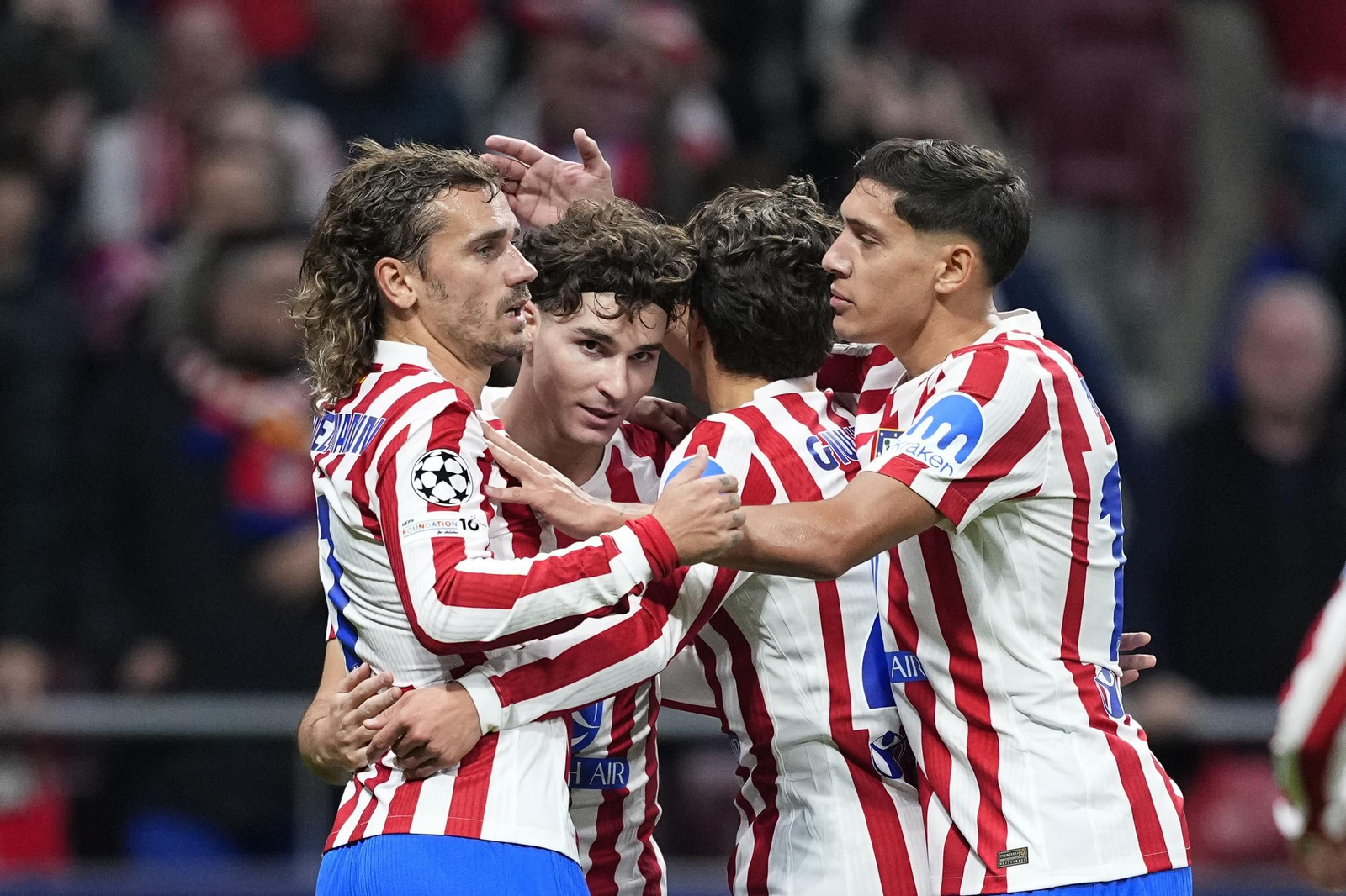Las imágenes del Atlético de Madrid-Unión Saint-Gilloise