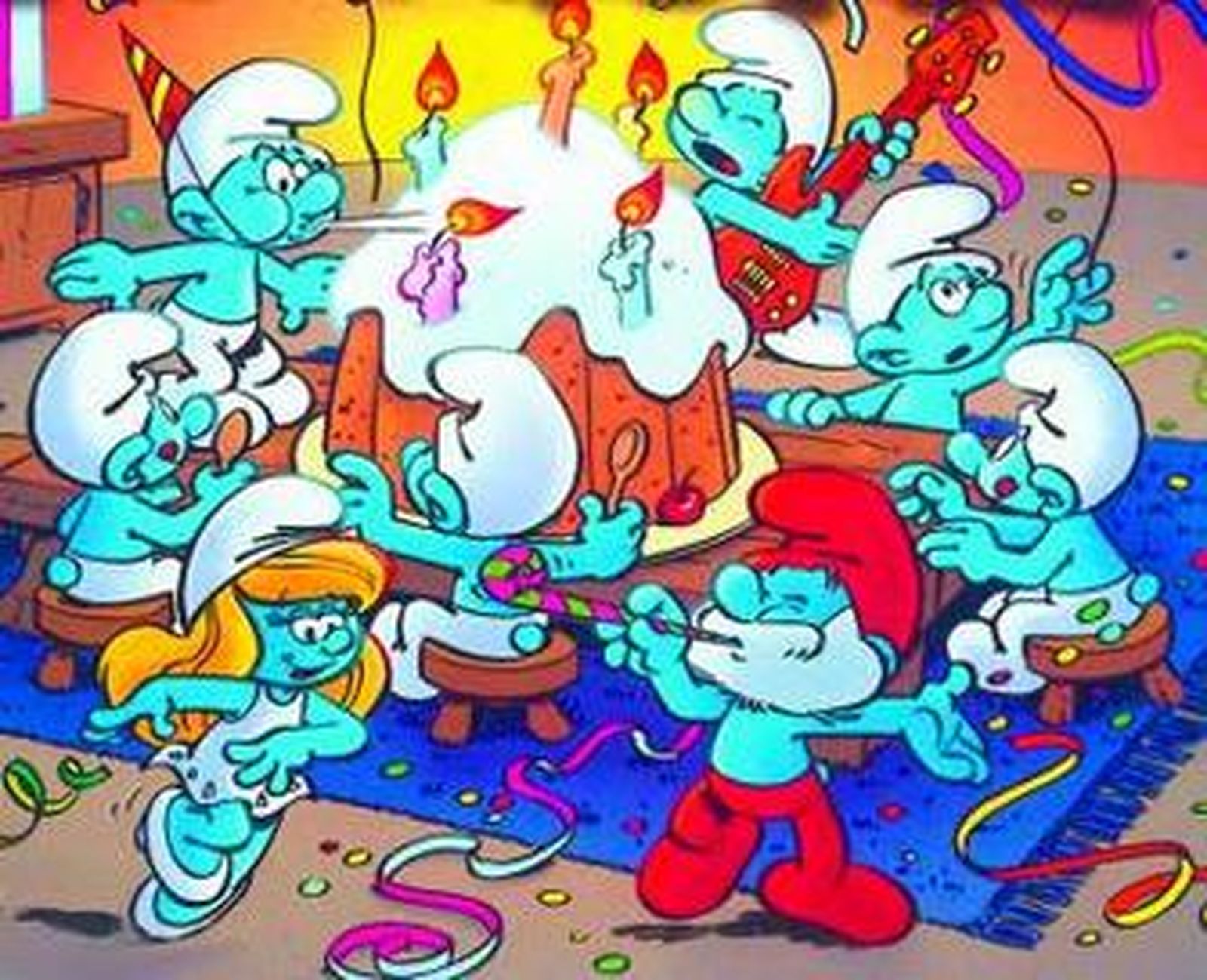 Los Pitufos invadirán veinte ciudades por su 50 cumpleaños