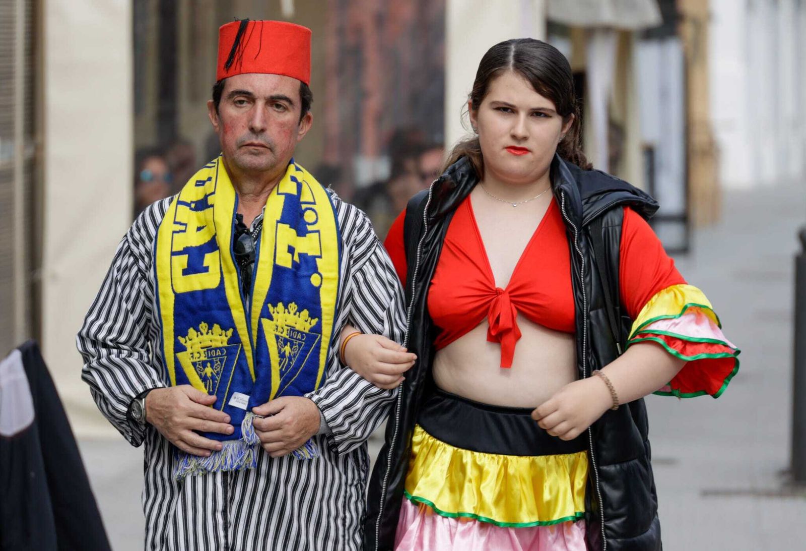 Imágenes del sábado de Carnaval en El Puerto