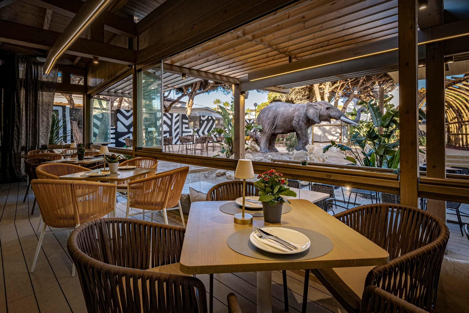 La decoración de este exótico restaurante de Chiclana te hará viajar por África sin salir de Cádiz