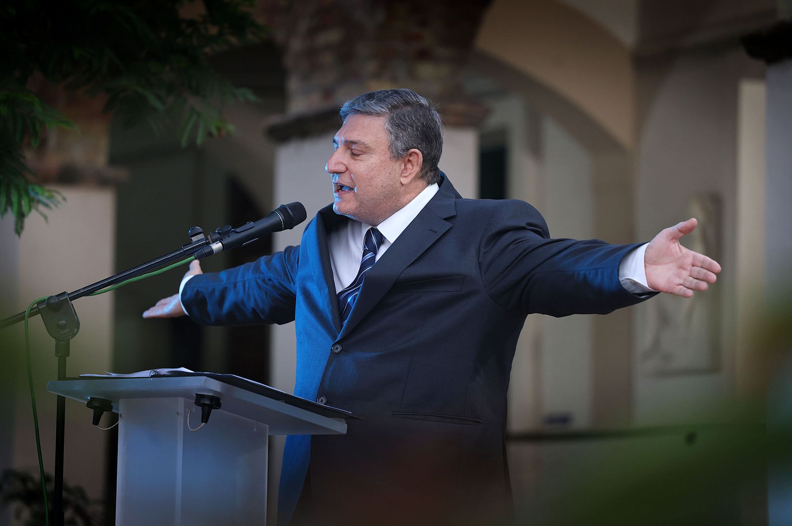 Imágenes del pregón de José Luis Pons en 'La Velada de Santa Ana' de El Matadero