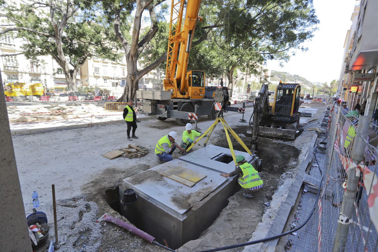 Las fotos de la recta final de las obras de la Alameda Principal