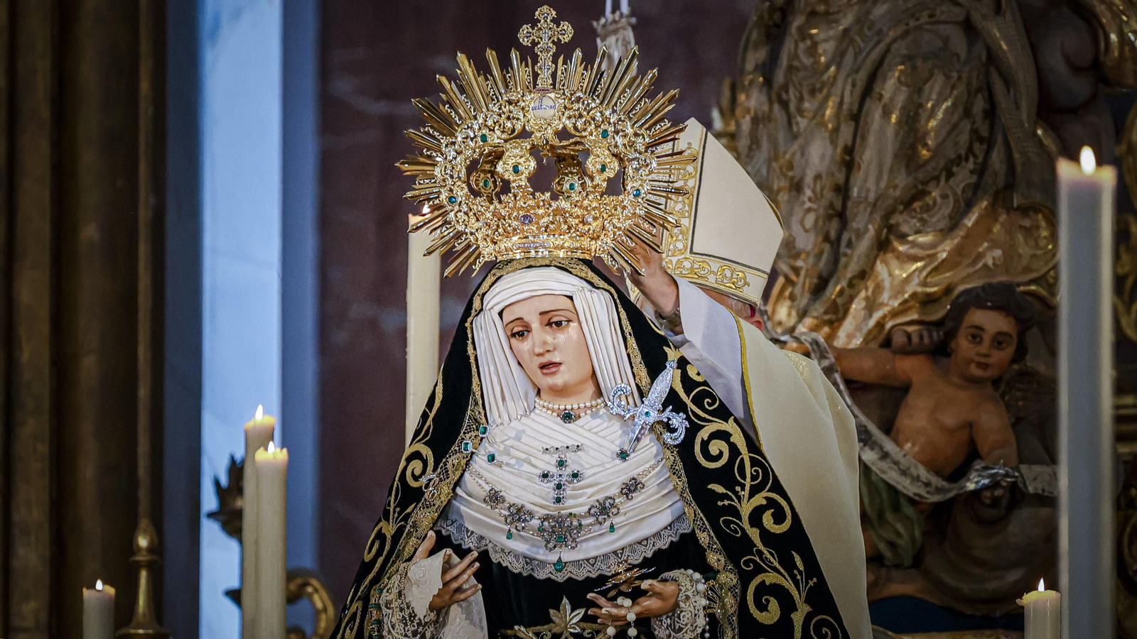 Las imágenes de la coronación de María Santísima de la Esperanza en San Fernando