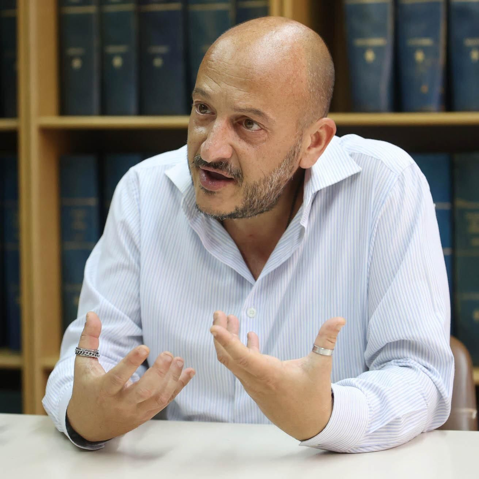 El candidato de La confluencia en Jerez. El candidato de La confluencia en Jerez.