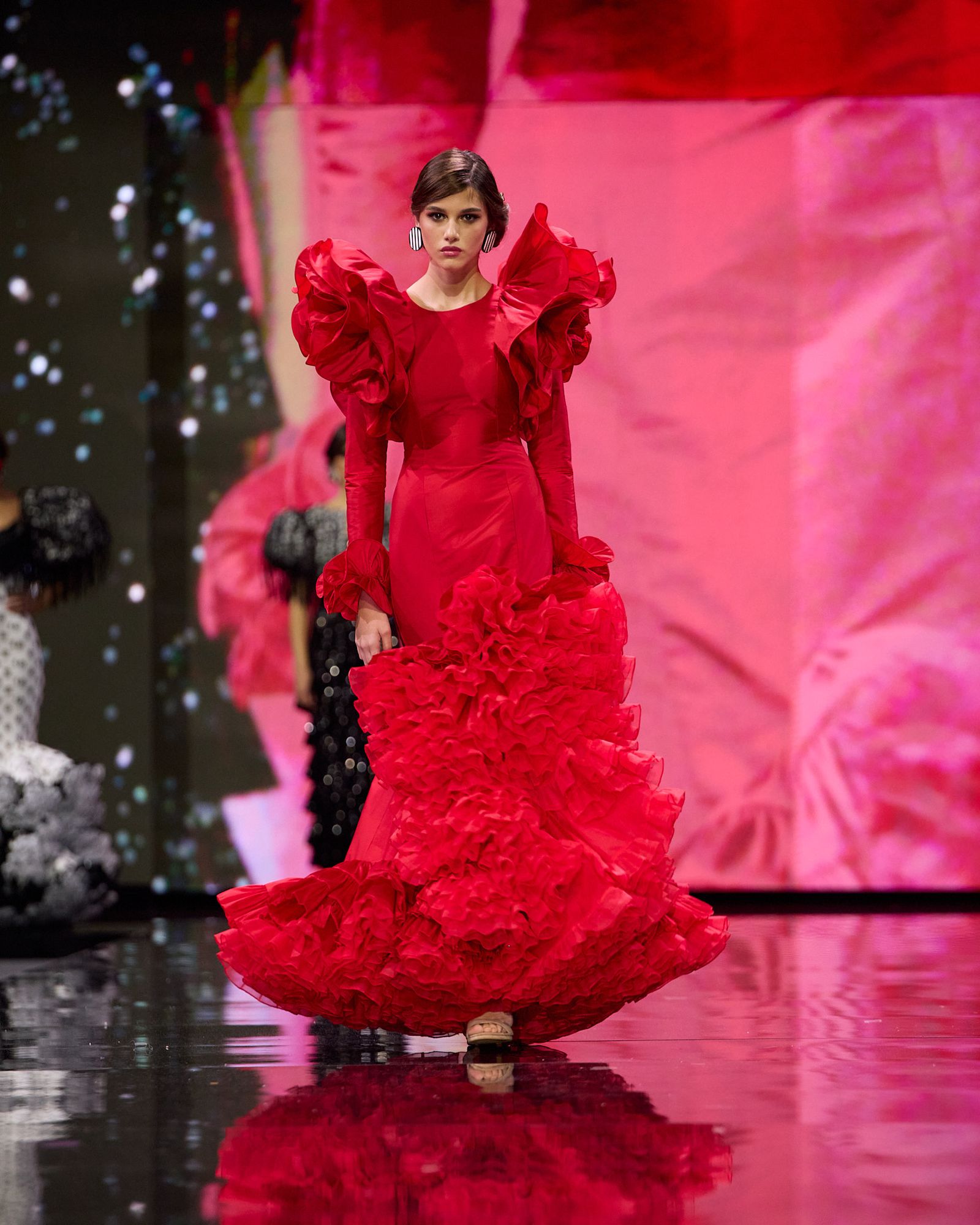 El desfile de Huelva, flamencos por naturaleza en Simof 2026, todas las fotos