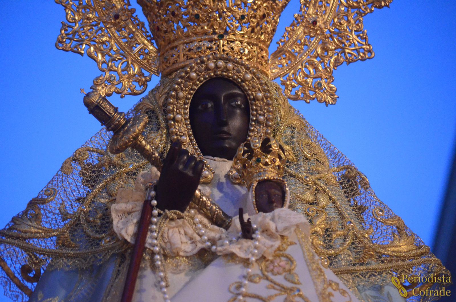 La Virgen de Guadalupe en su procesión