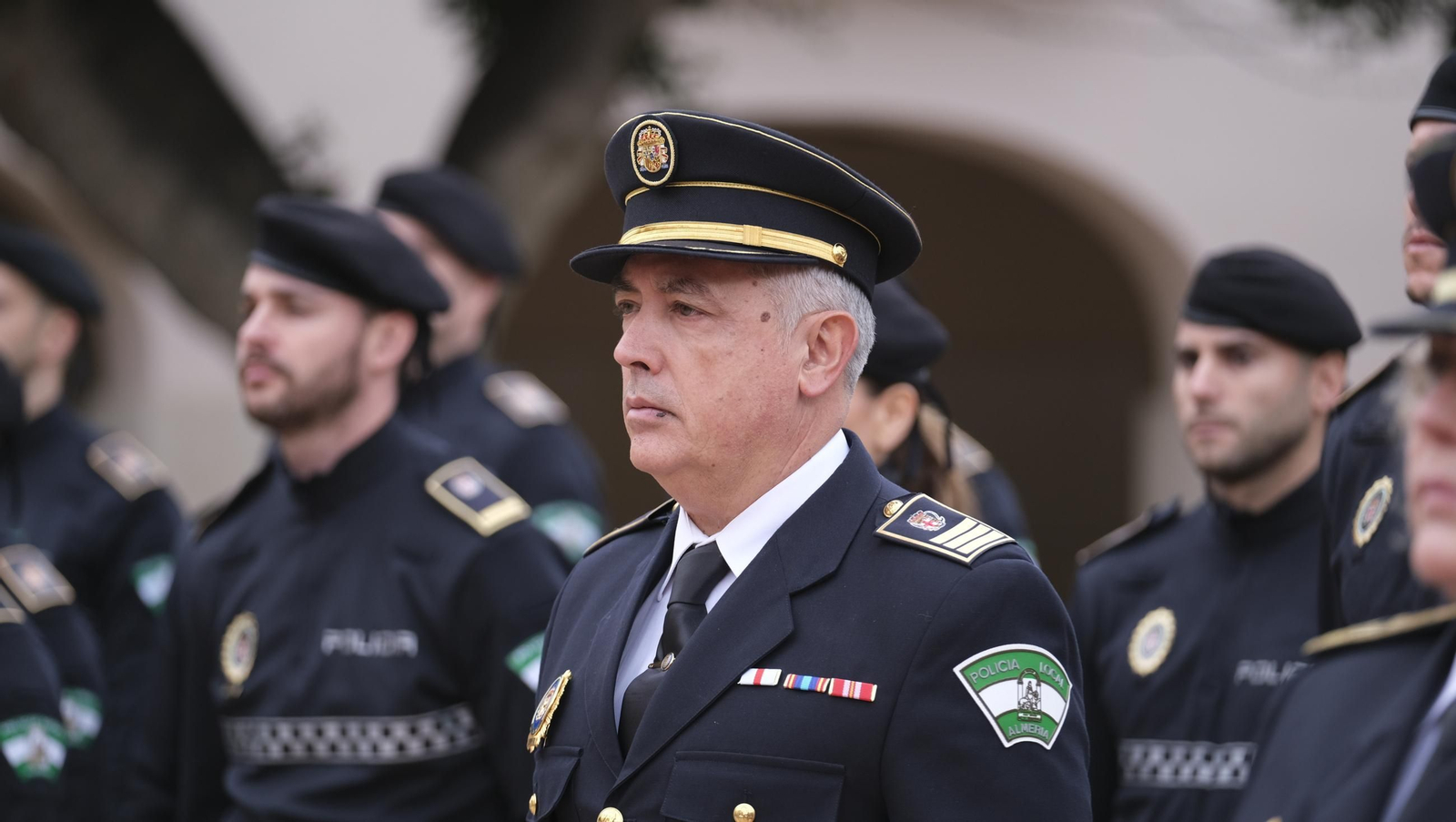 La Policía Local de Almería celebra su patrón San Esteban, en imágenes