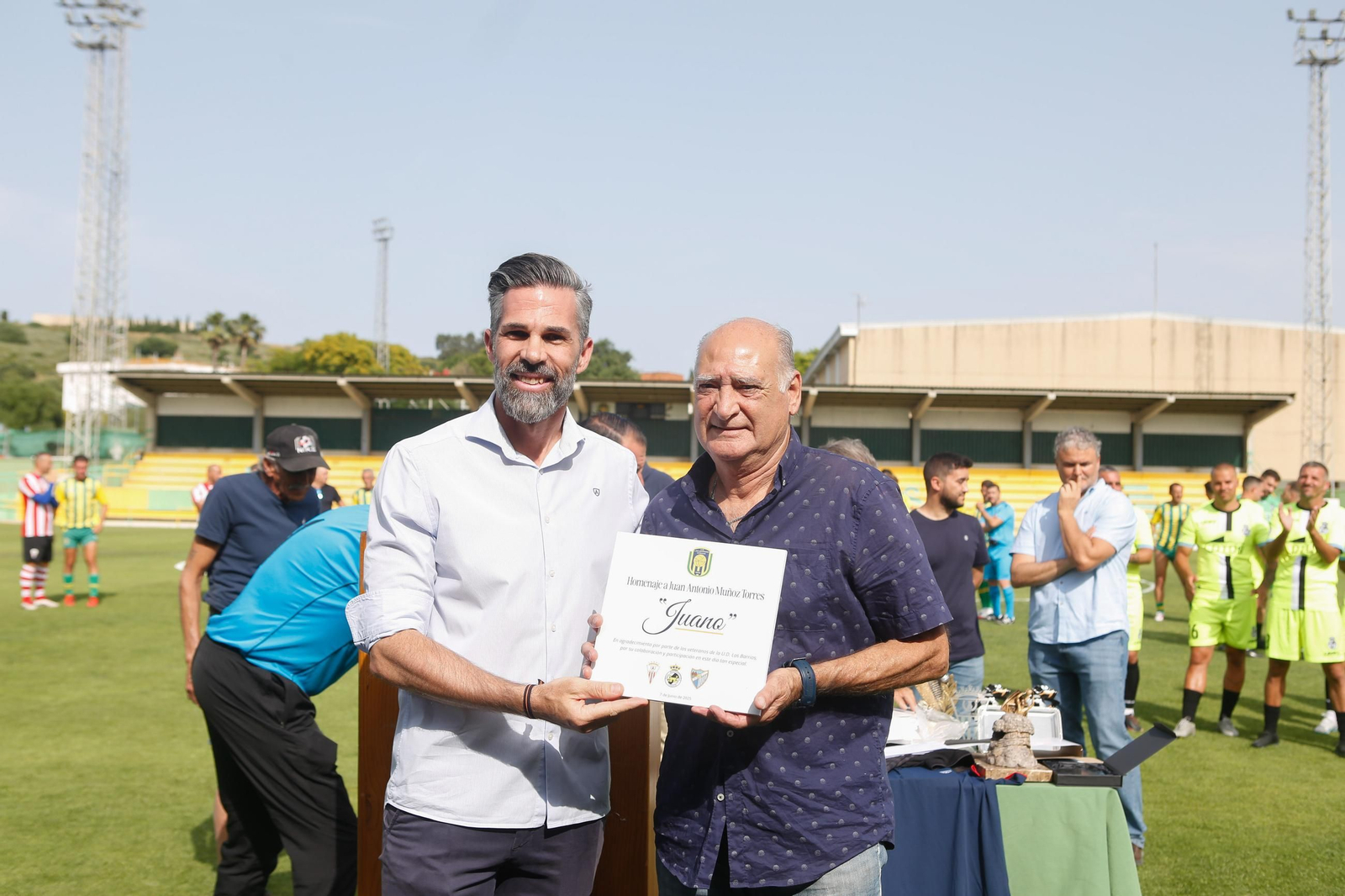 Las fotos del homenaje a Juano en Los Barrios Las fotos del homenaje a Juano en Los Barrios