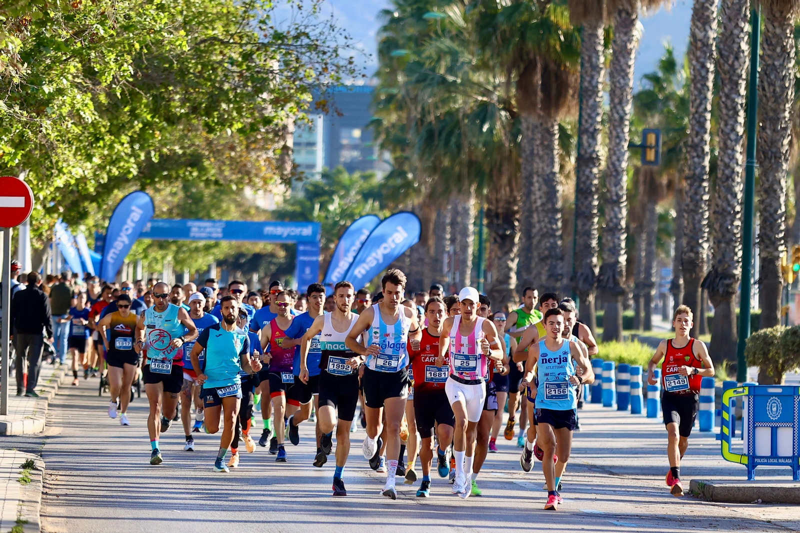 Las mejores fotos de la I Carrera Solidaria Mayoral de Málaga