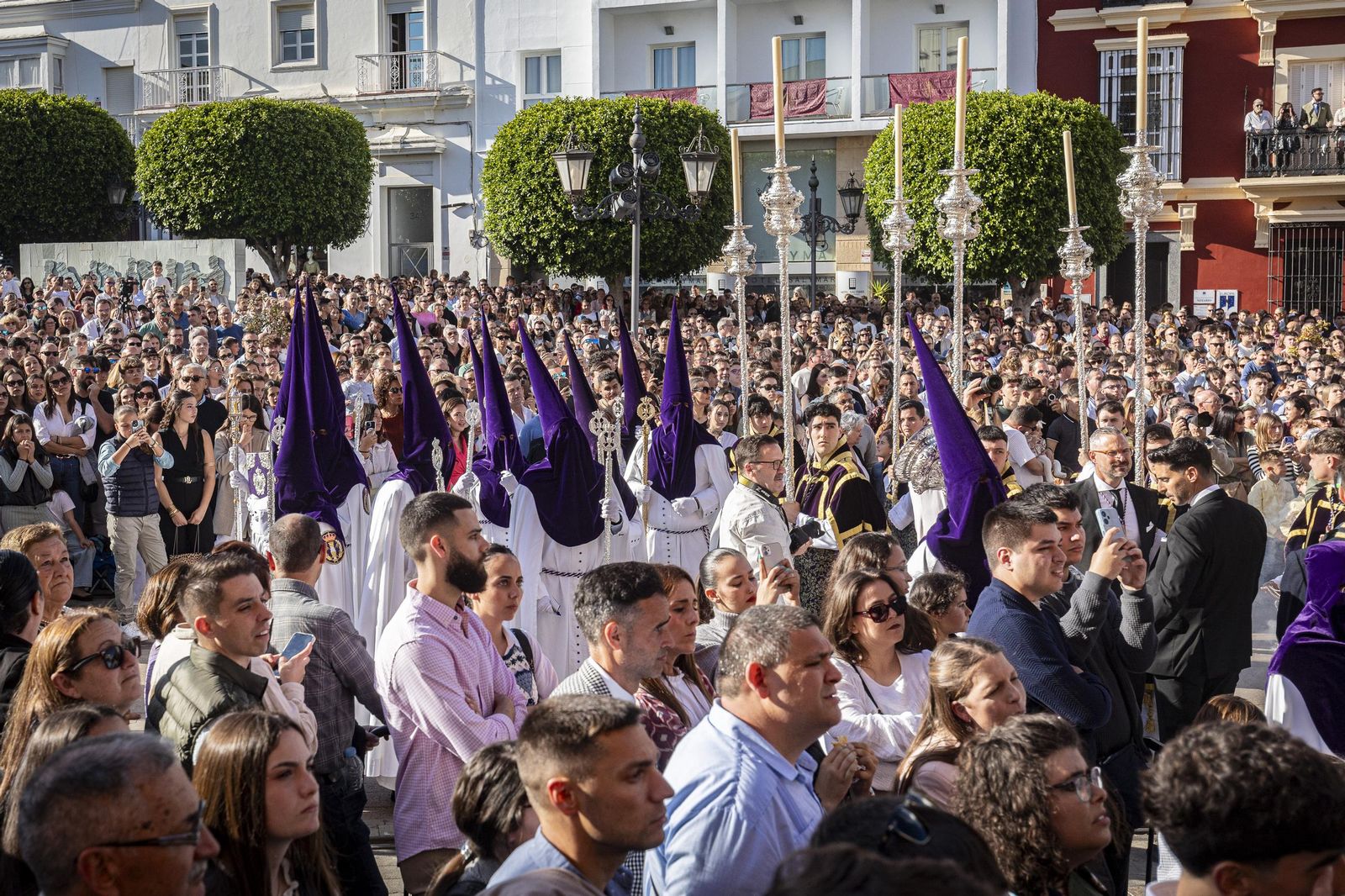 Las imágenes de la hermanad de Columna en la Semana Santa de 2025
