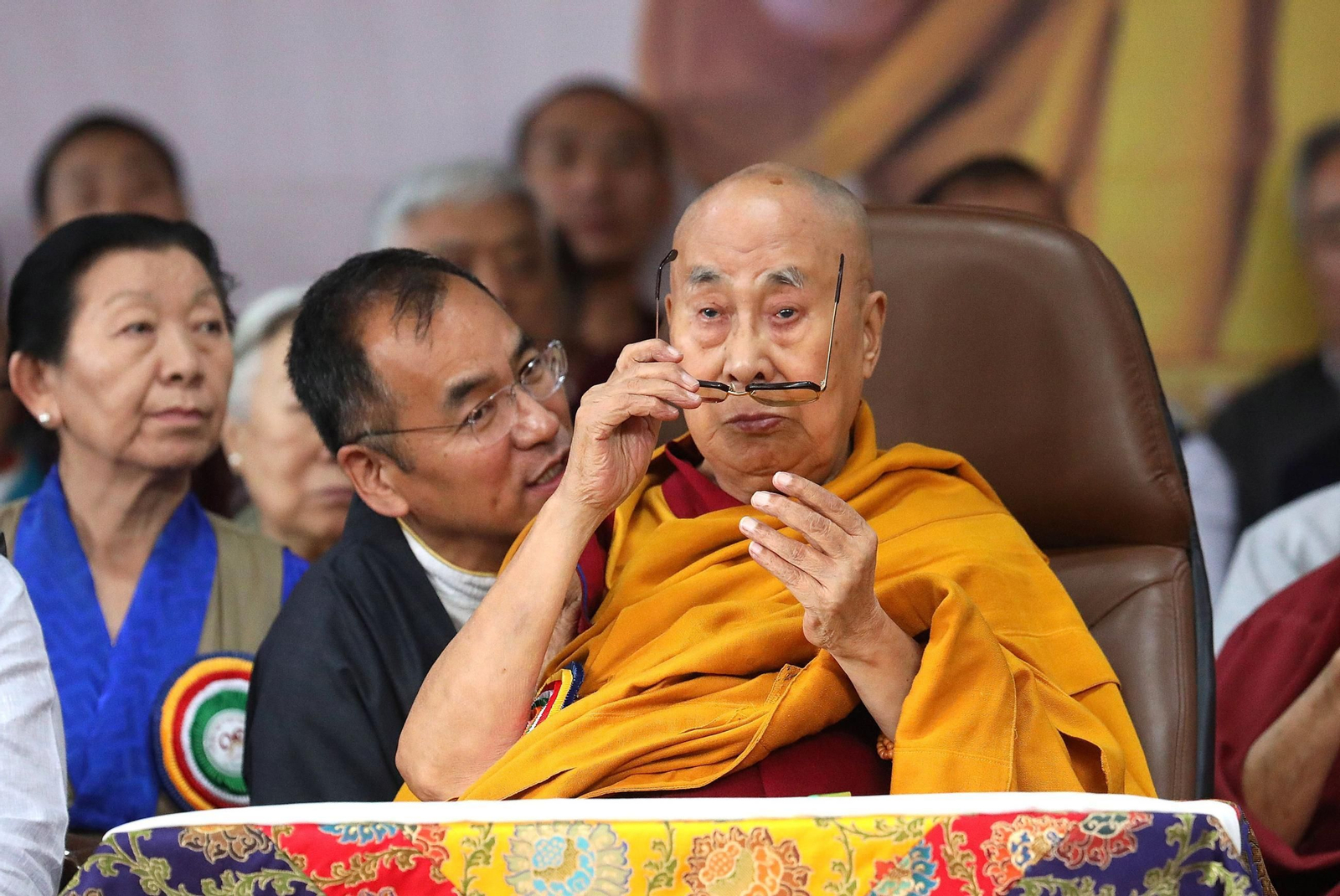 Las imágenes del 90º cumpleaños del dalái lama