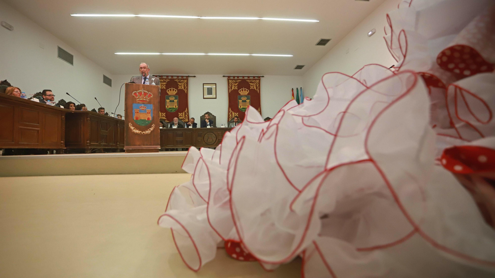 Las mejores fotos del 149º pleno institucional del Ayuntamiento de La Línea