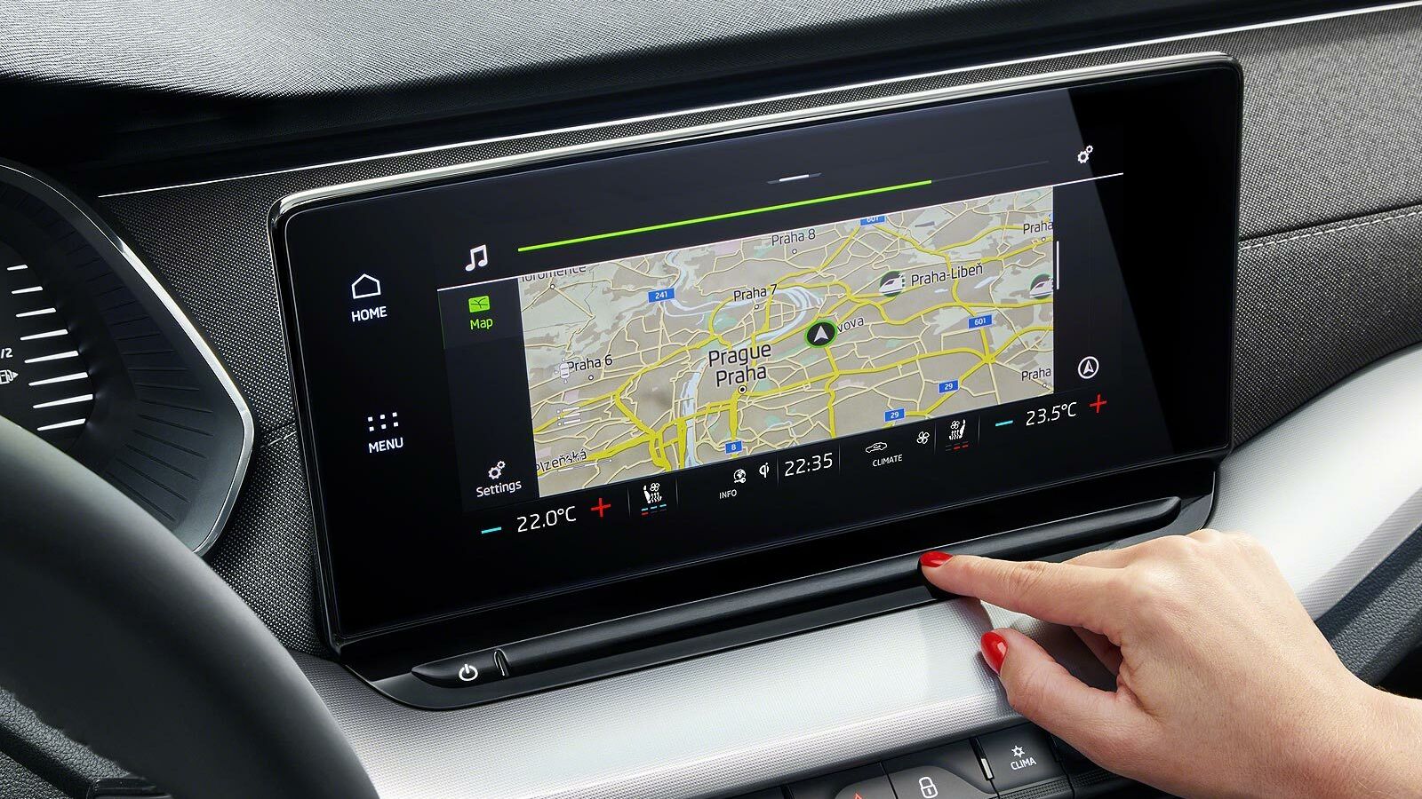 Destaca porque ahora es un coche conectado.