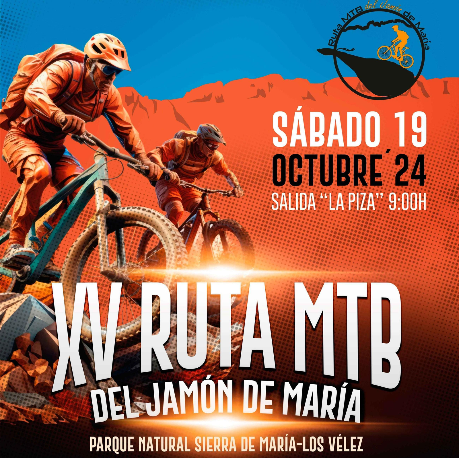Cartel de la prueba deportiva que se celebrará el sábado 19 de octubre en el municipio almeriense de María. Cartel de la prueba deportiva que se celebrará el sábado 19 de octubre en el municipio almeriense de María.