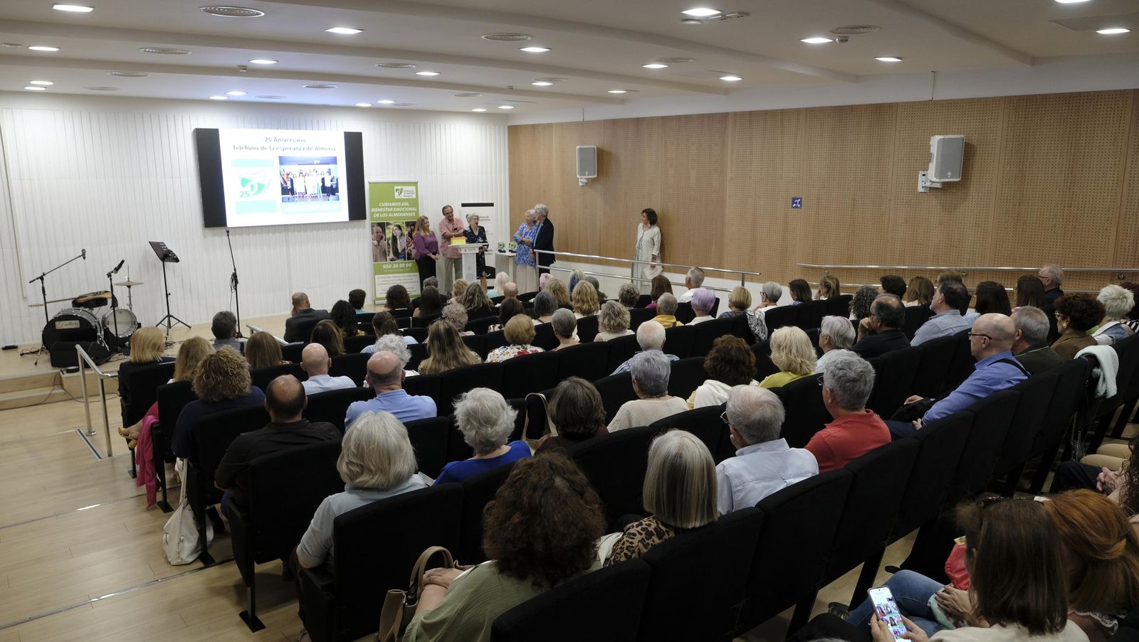 25 aniversario del Teléfono de la Esperanza en Almería, en imágenes