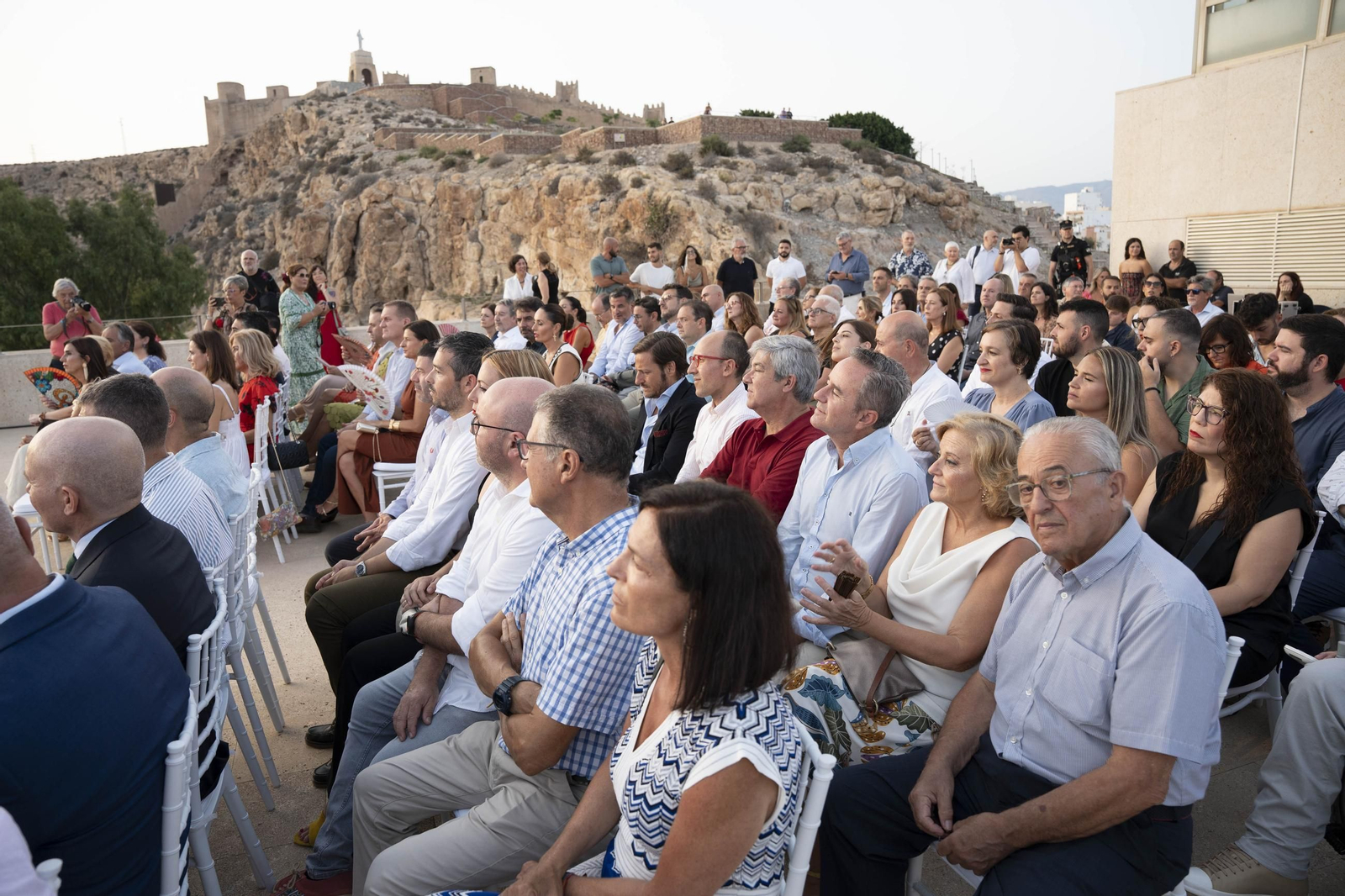 Las imágenes de la presentación de la Feria de Almería 2025 en honor de la Virgen del Mar