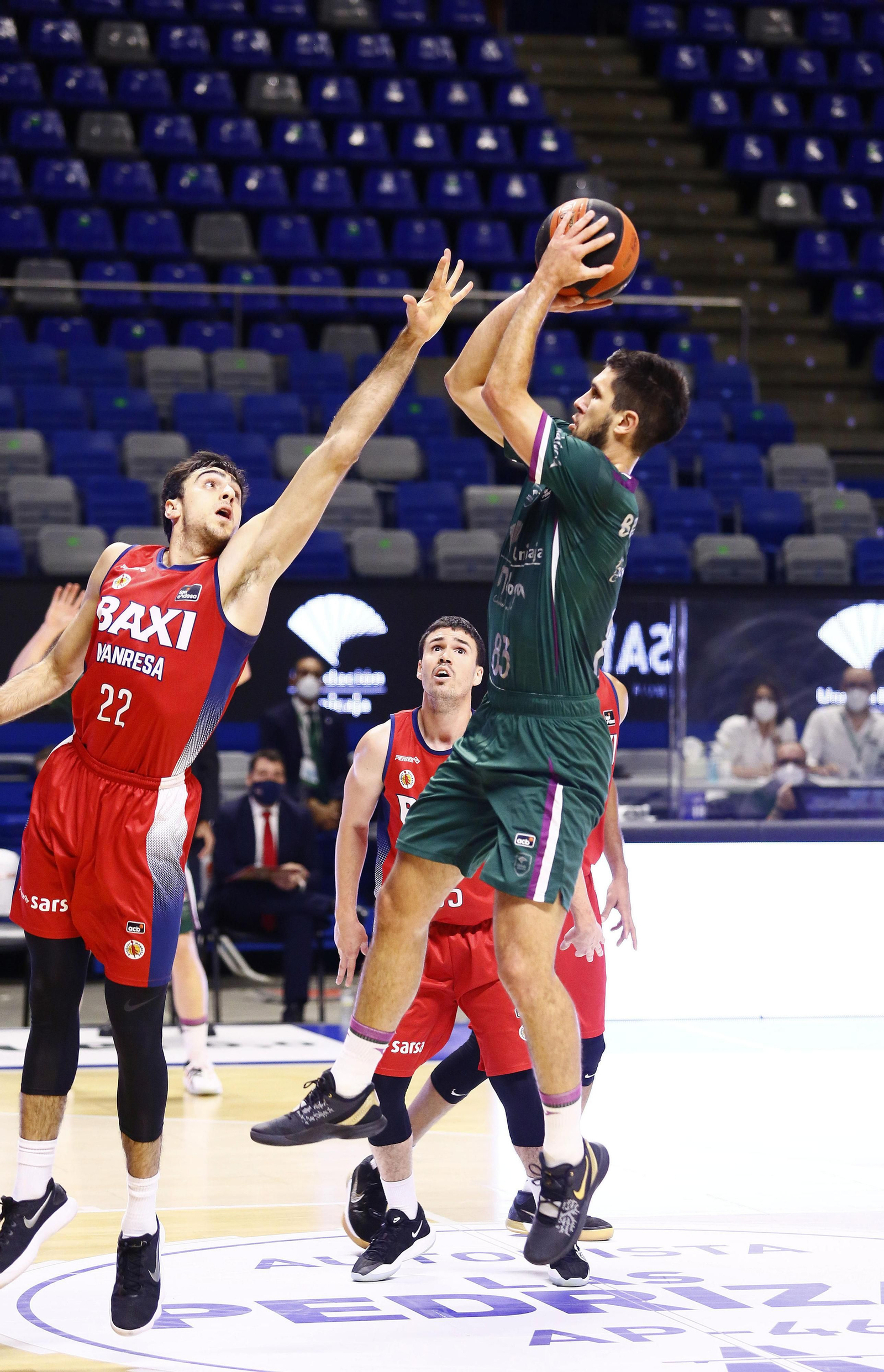 Las fotos del Unicaja -  Baxi Manresa