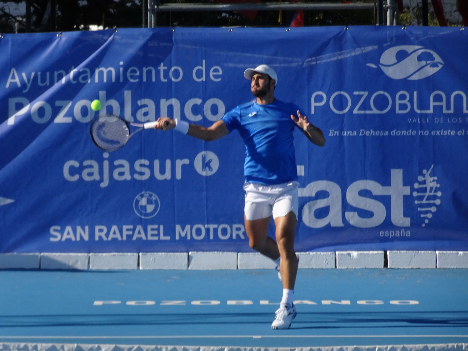 Alejandro Moro en el Open de Pozoblanco.
