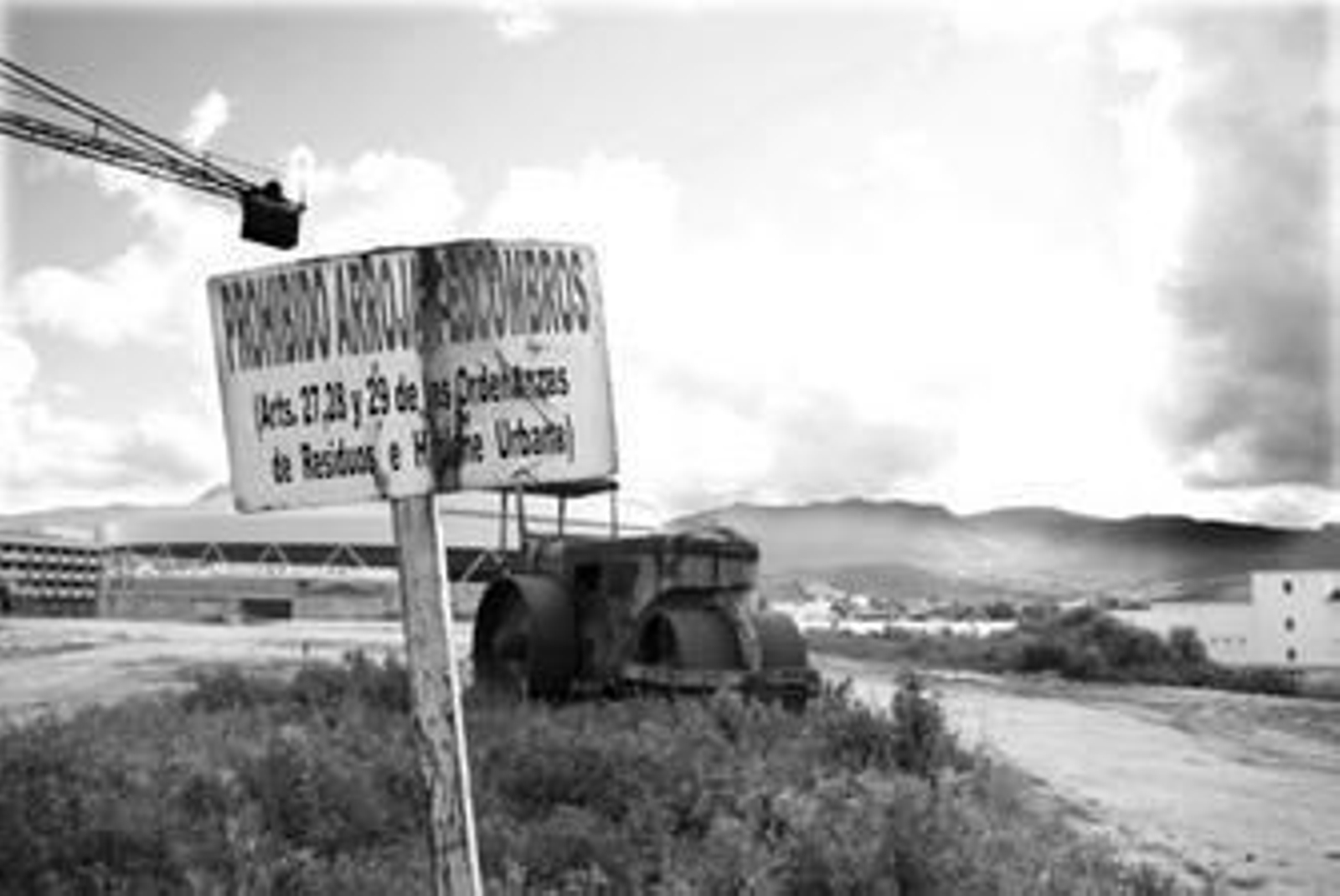 Maquinaria abandonada