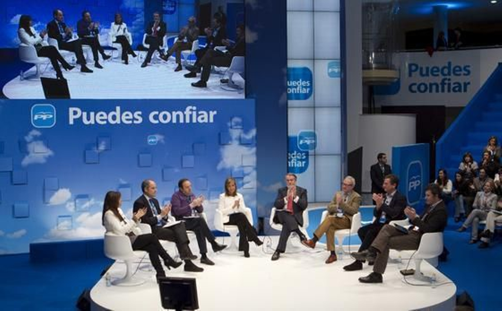 Segundo día de intervenciones en el Convención del PP de Sevilla

Foto: EFE