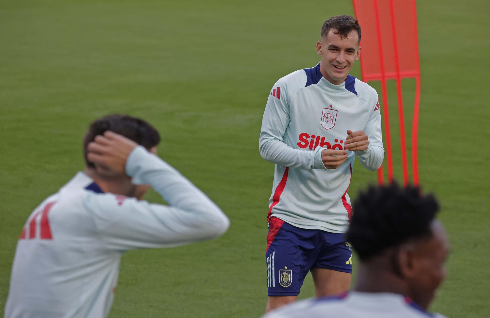 Fotos del entrenamiento de la selección española sub-21 en La Línea