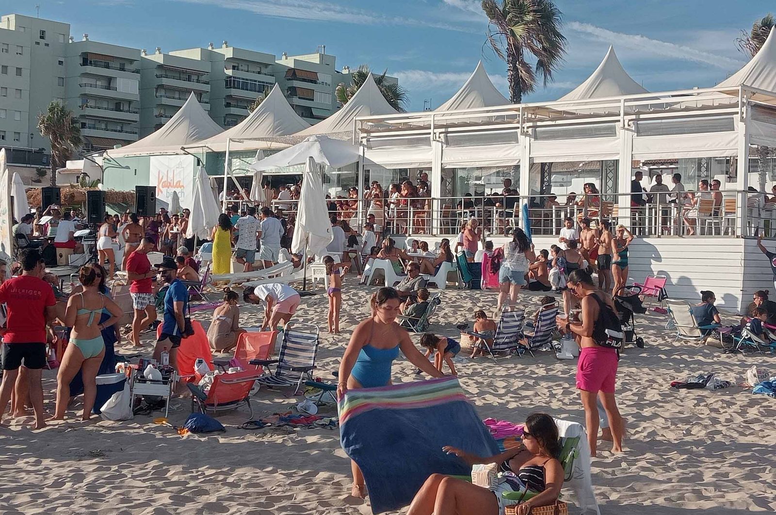 Imágenes del sábado 19 de agosto en Huelva