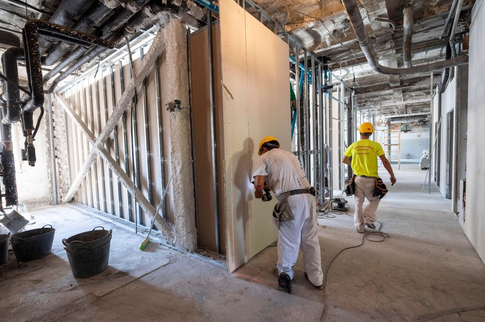 Ejecución de las obras de los nuevos paritorios del Virgen de las Nieves