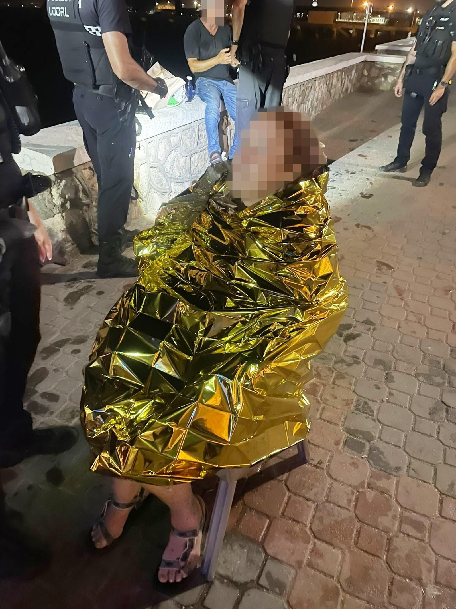 La víctima que puede decir que ha vuelto a nacer y que ayer cumplía 65 años.