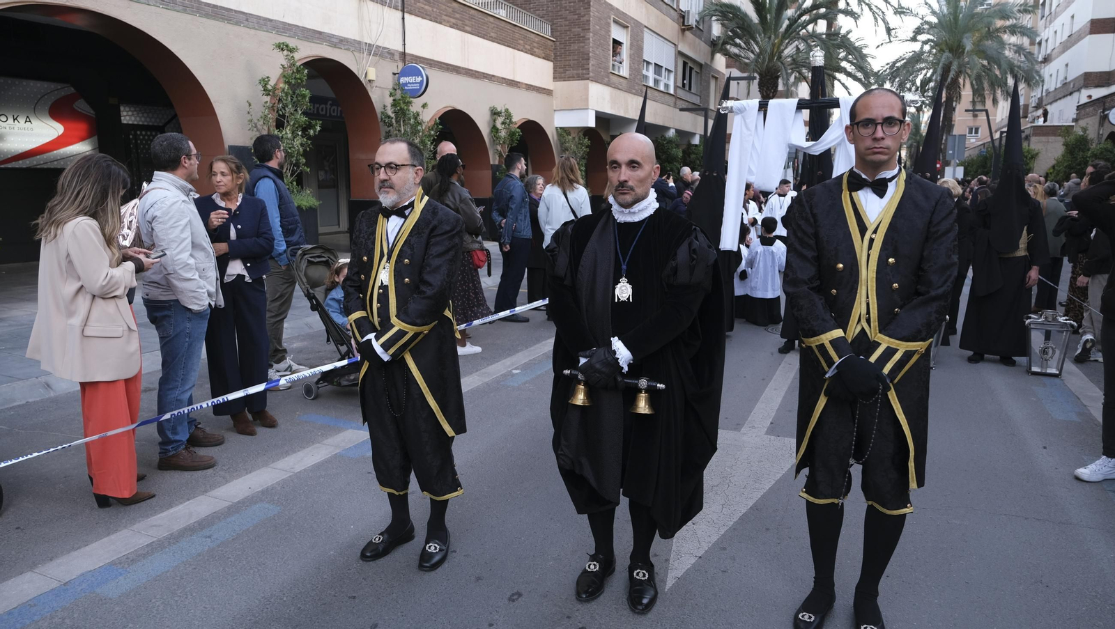 Procesión de Caridad en la Semana Santa de Almería 2025