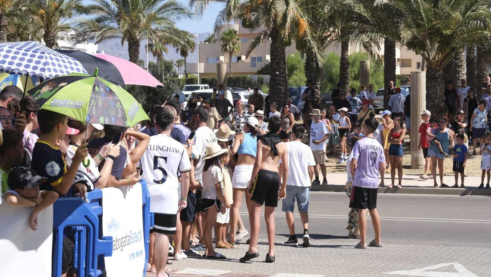 La llegada del Real Madrid a Almería en imágenes