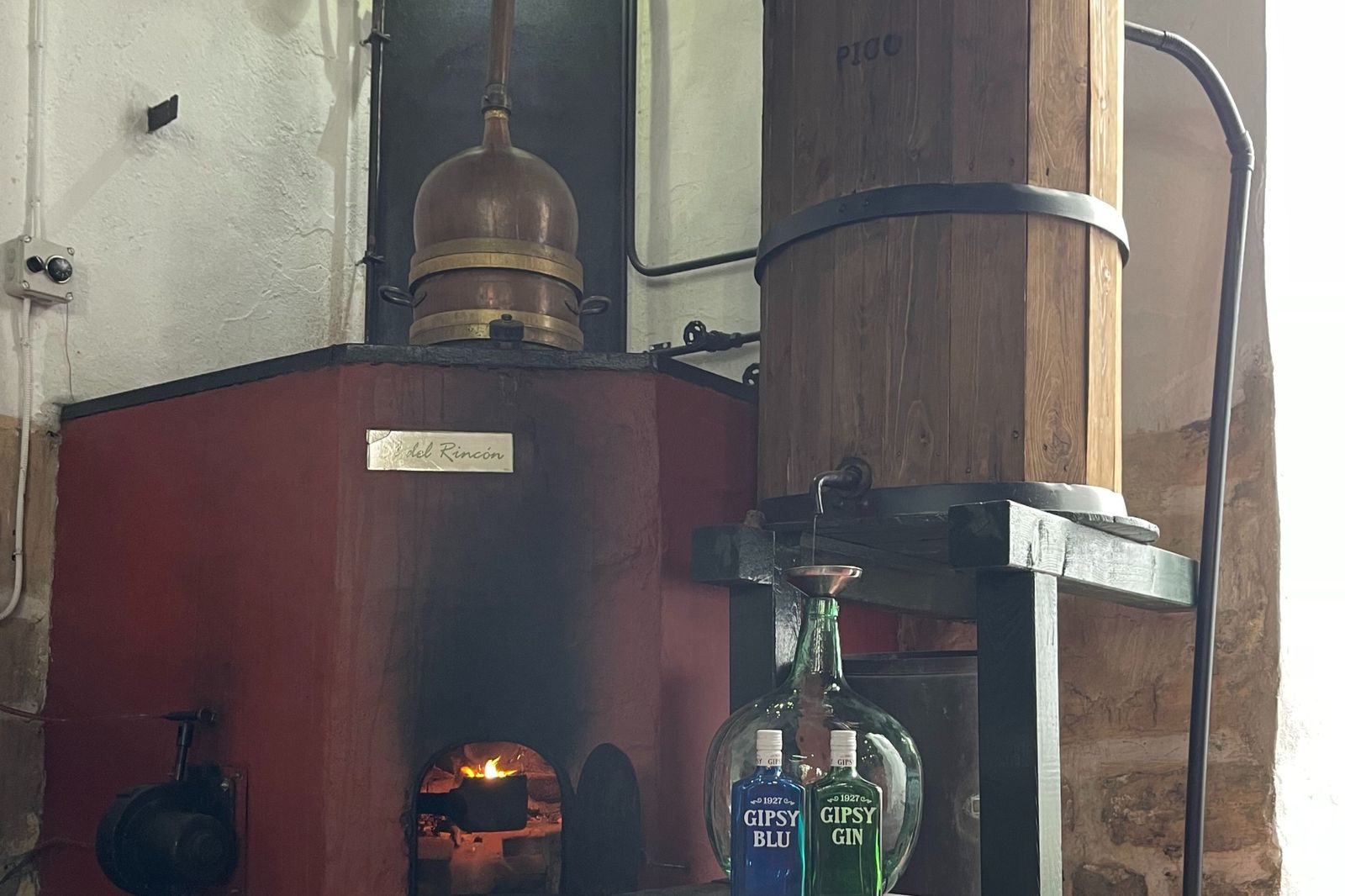 Esta destilería tiene más de 200 años de historia.