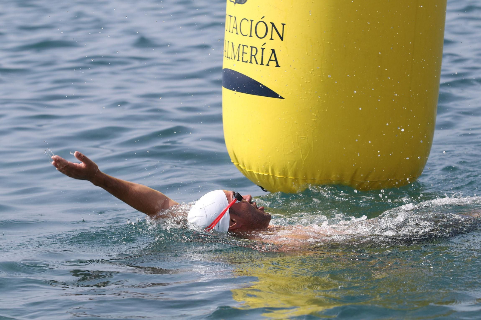Las imágenes de la Travesía a Nado 'Ciudad de Almería - Carlos Tejada'