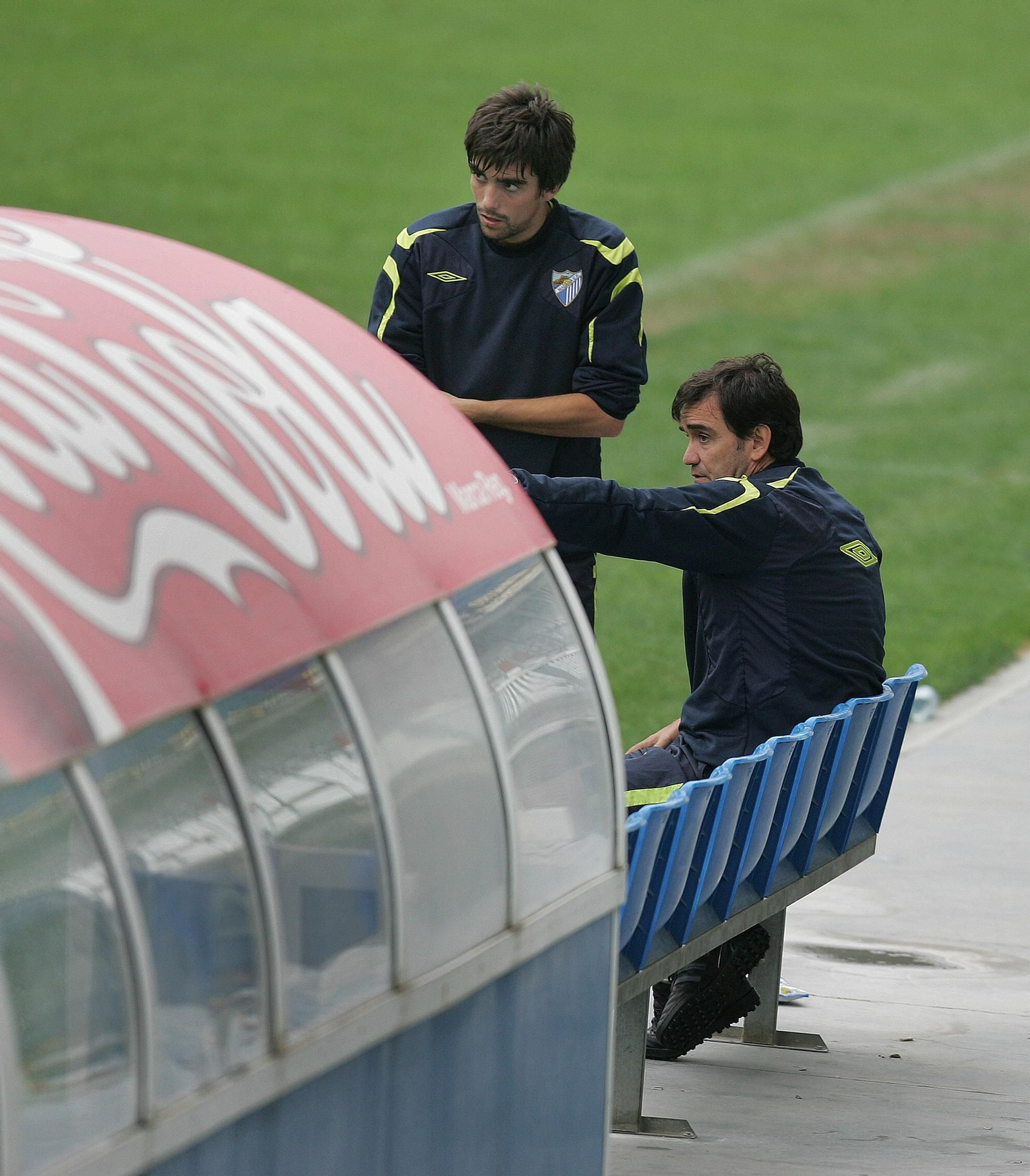 El paso de Marcos Alonso por el Málaga CF, en fotos