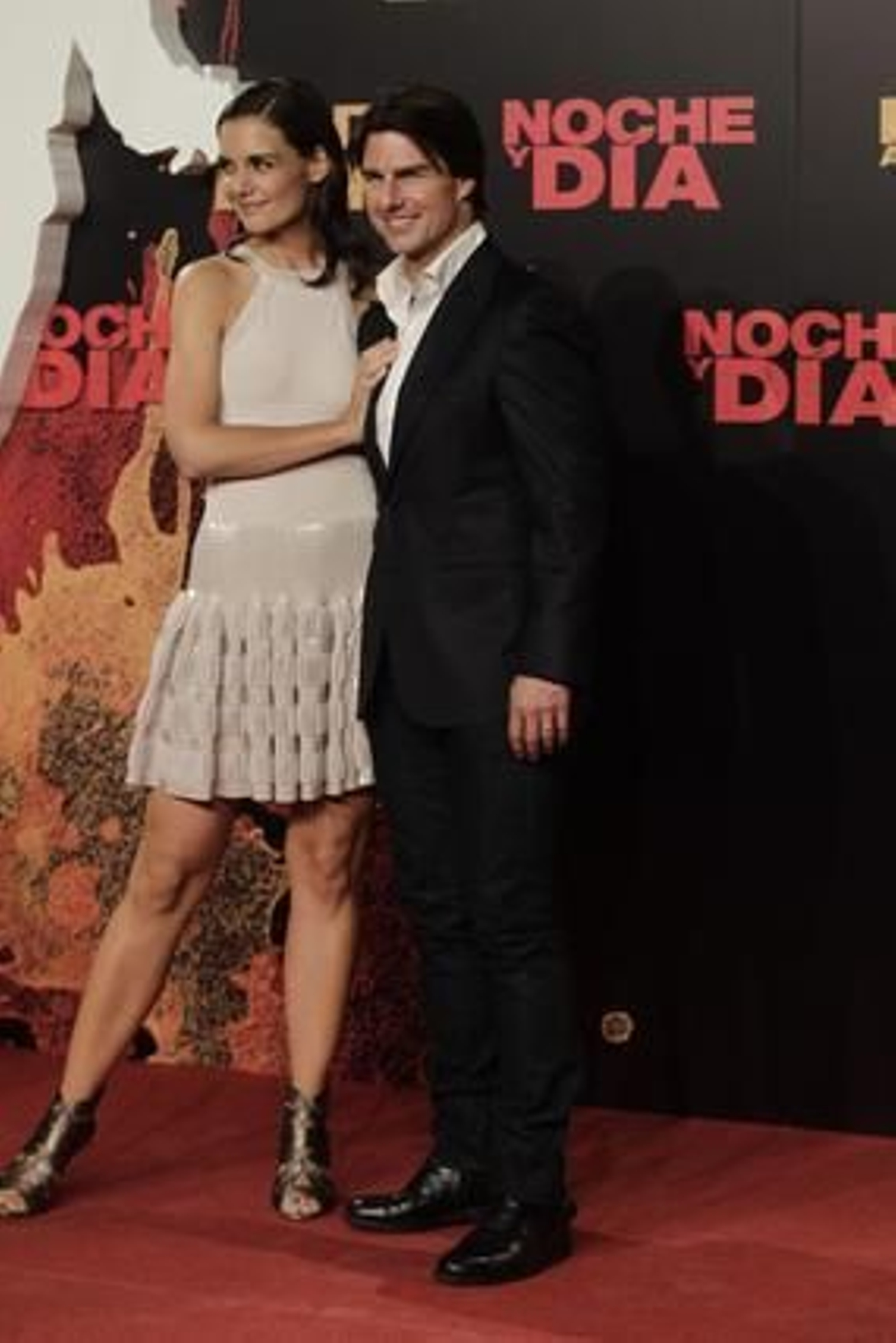 Tom Cruise con su esposa, Katie Holmes.

Foto: Antonio Pizarro