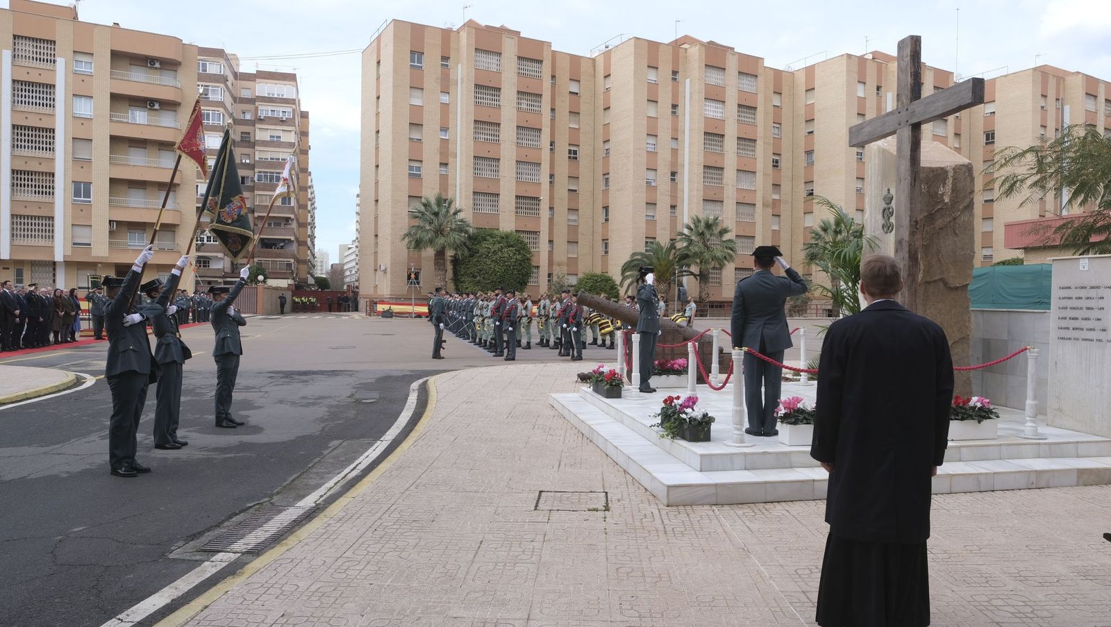 Las imágenes de la toma de posesión del nuevo coronel jefe de la Guardia Civil de Almería