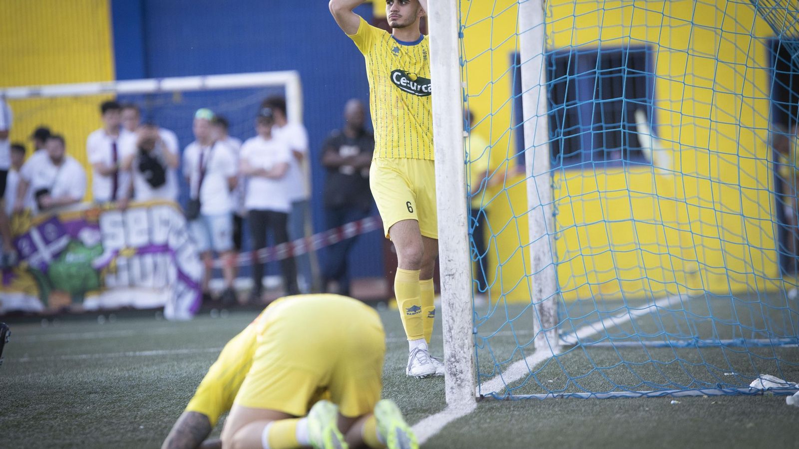 Las mejores imágenes del partido de ida entre CD Huétor Tájar y Real Jaén