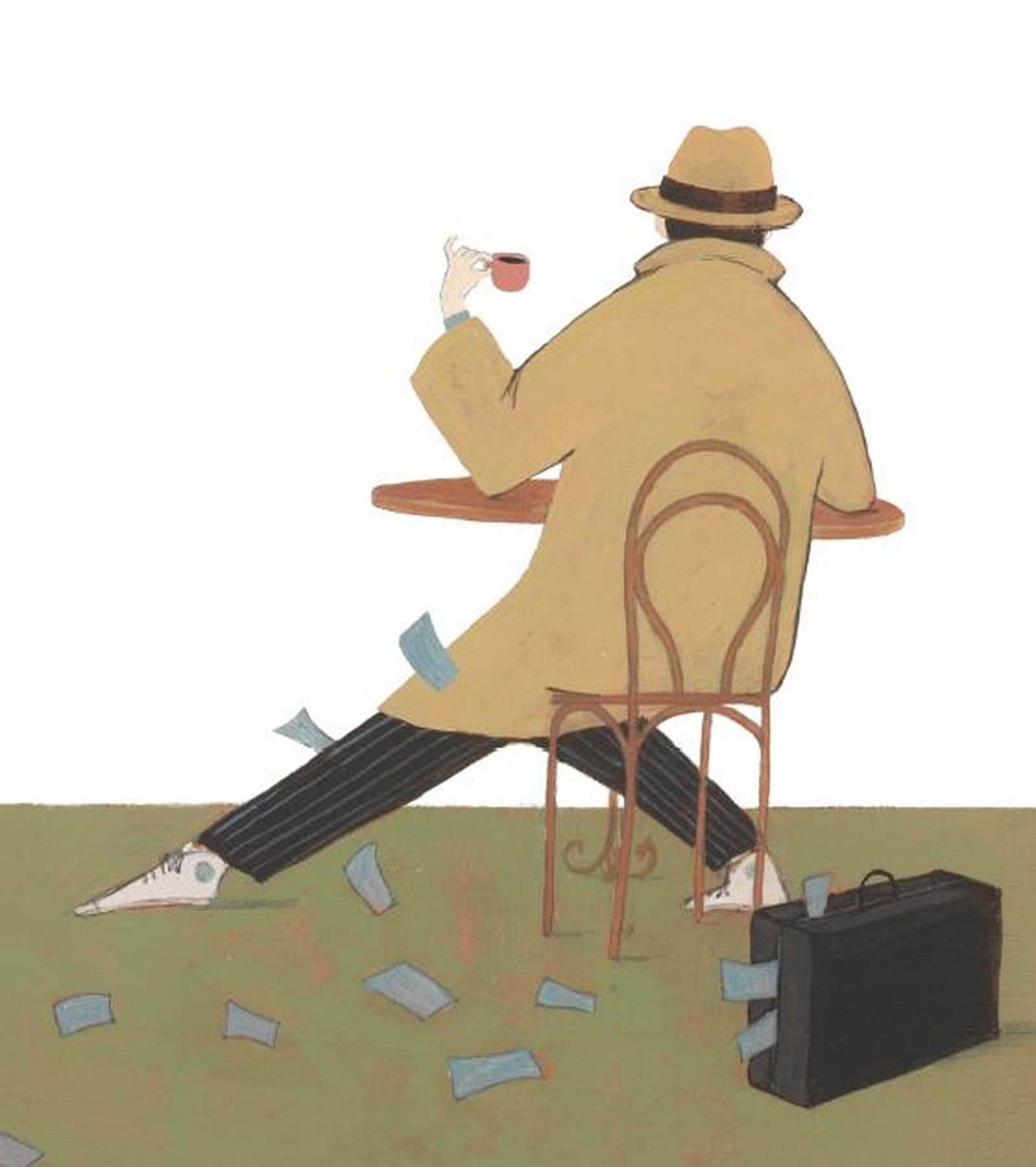 Detalle de una de las ilustraciones de Segovia para el libro.