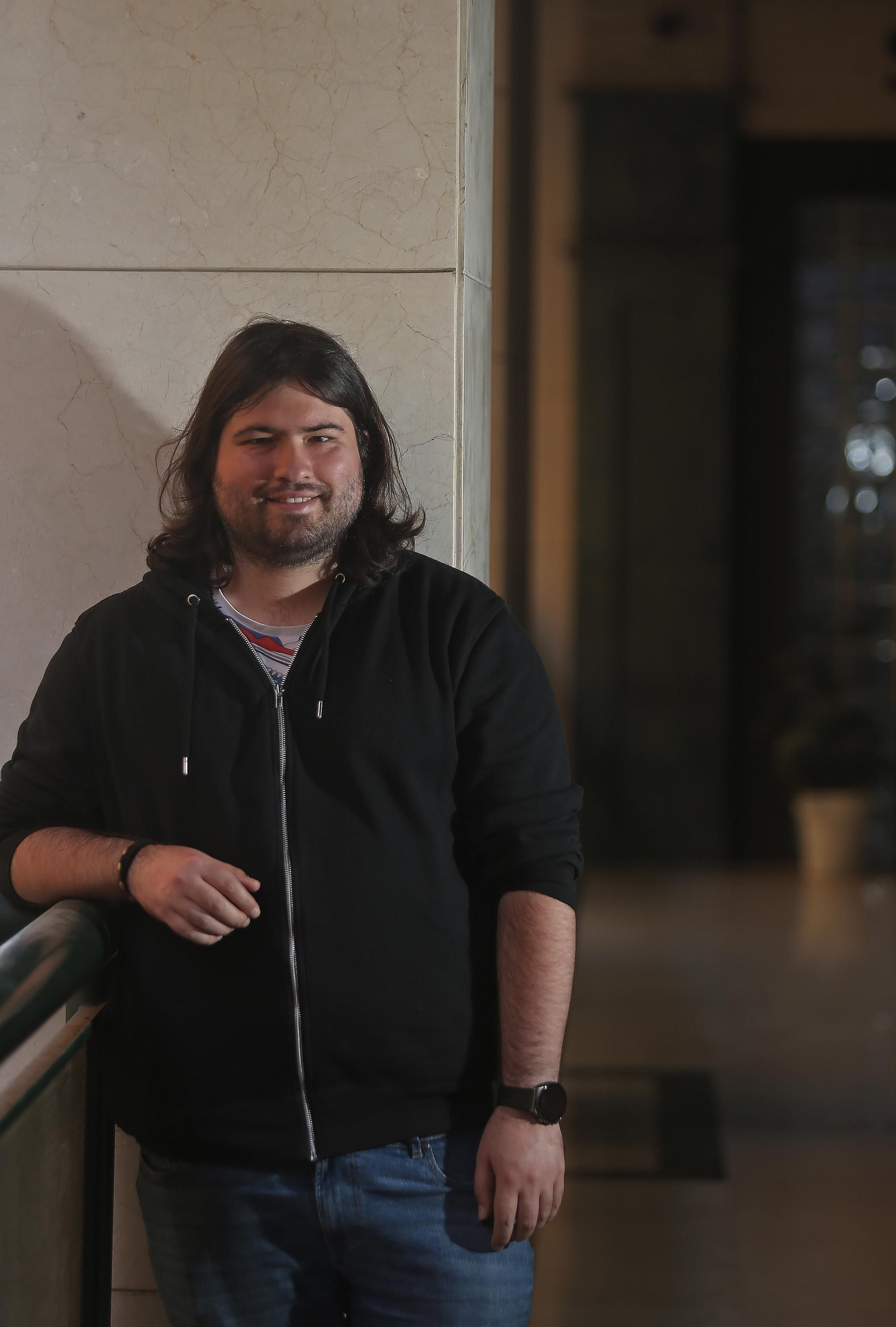 Pablo Morales posa para 'Europa Sur' Pablo Morales posa para 'Europa Sur'