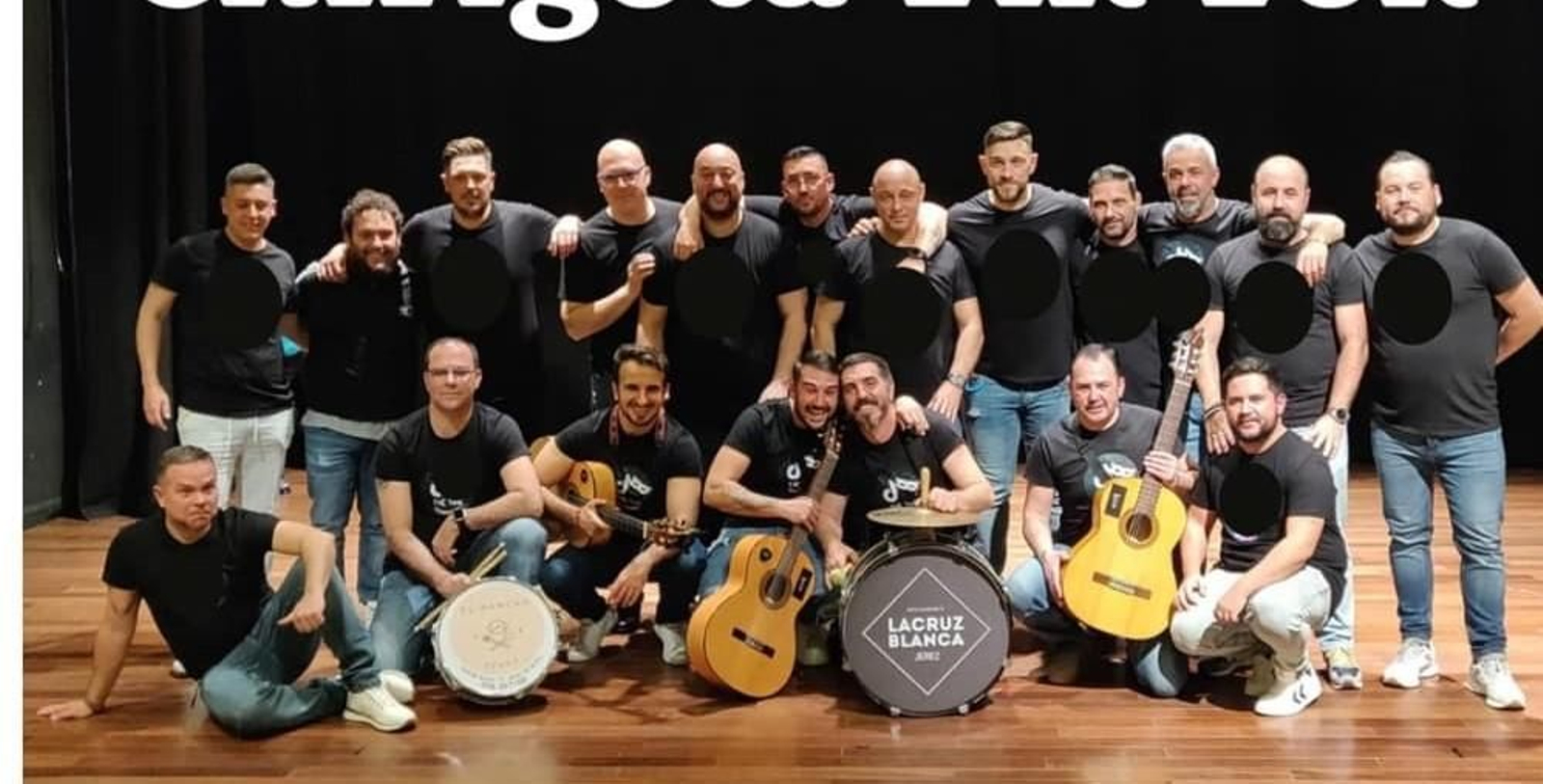 Los integrantes de la chirigota jerezana 'Tik Tok'