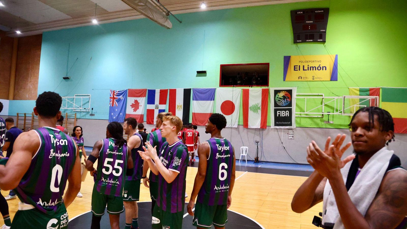 El Unicaja - Mónaco, en fotos