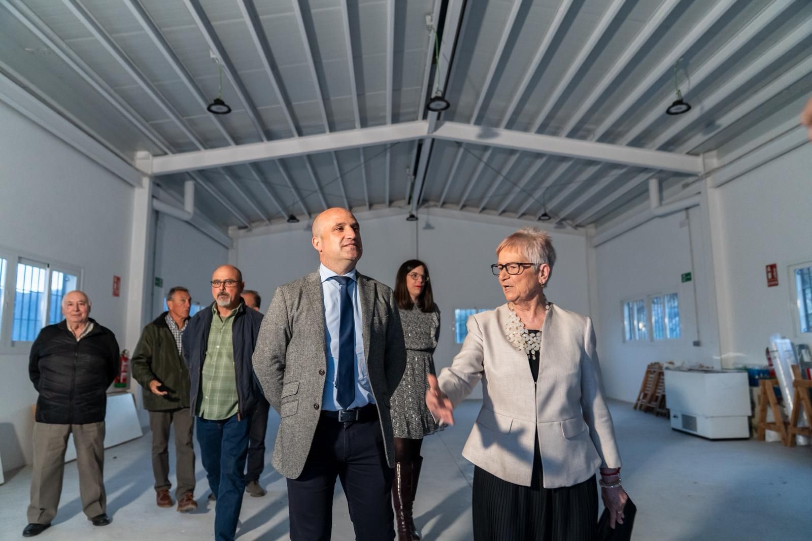 Visita a la nueva instalación de Beires.